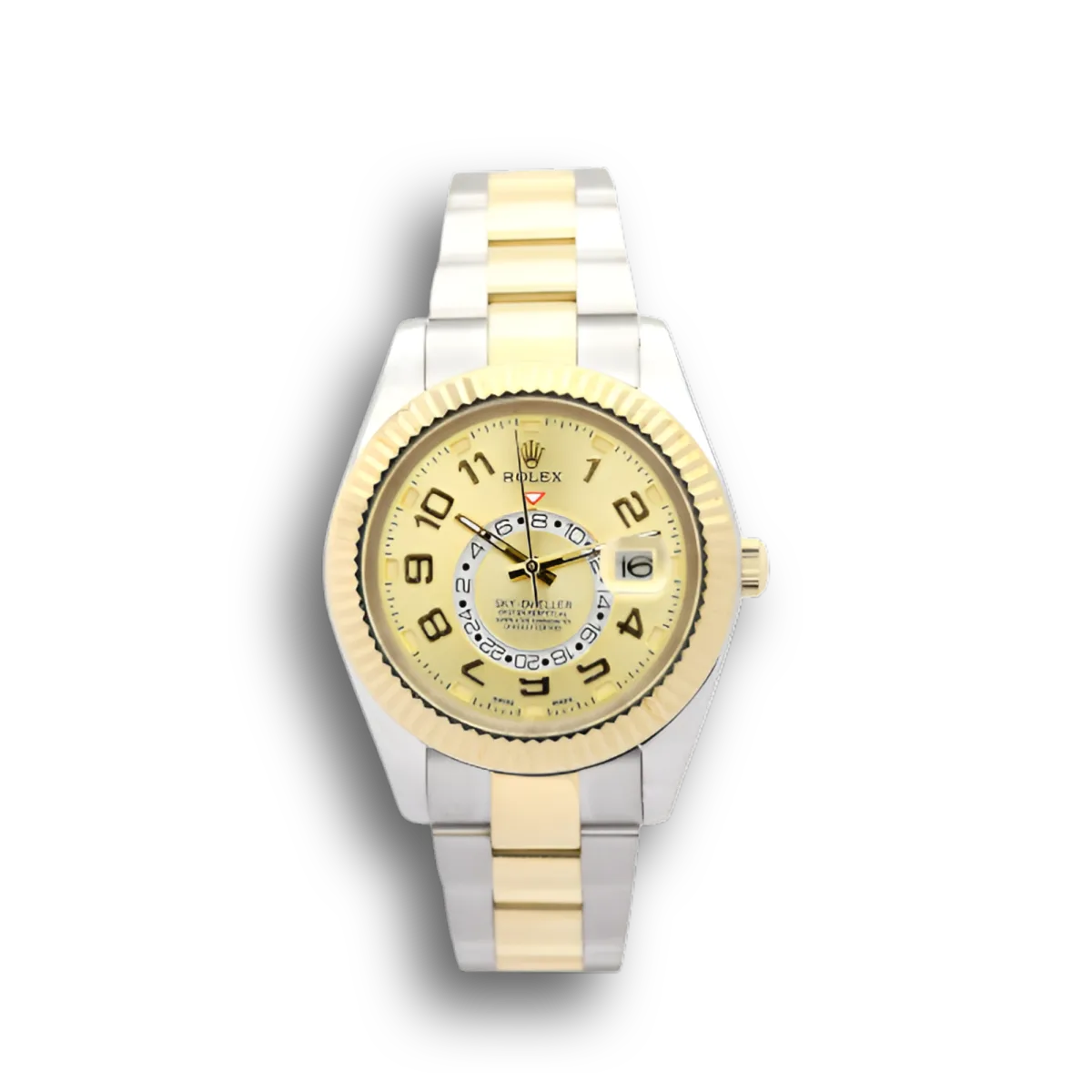 Rolex Sky-Dweller 326938 Gold Zifferblatt 42mm