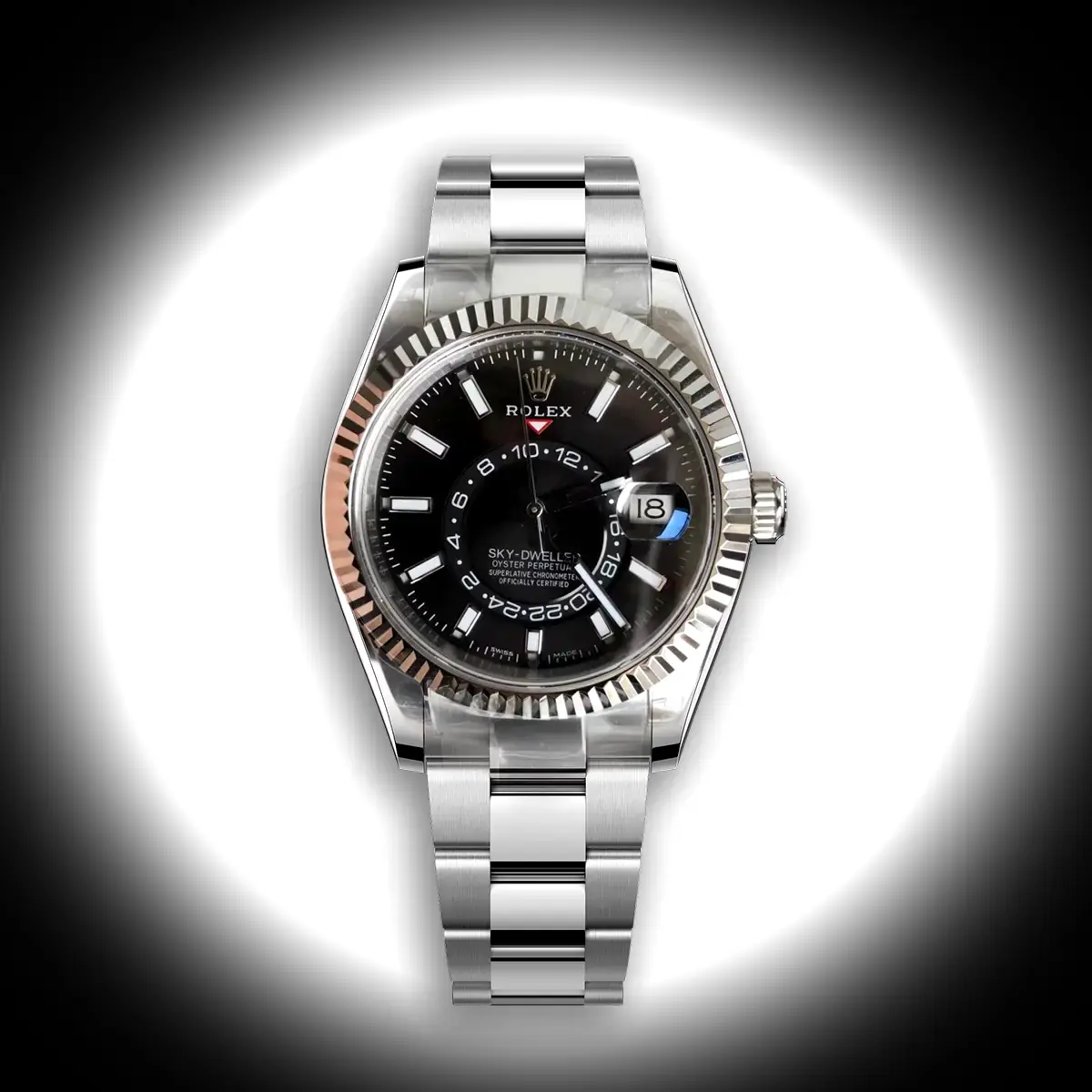 Rolex Sky-Dweller M326934 Leuchtendes Schwarz 42mm