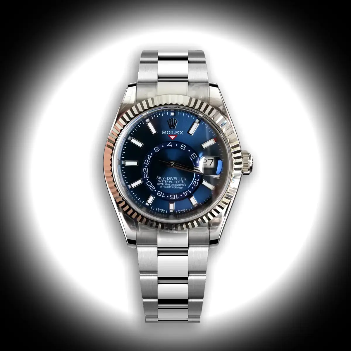 Rolex Sky-Dweller M326934 Leuchtendes Blau 42mm