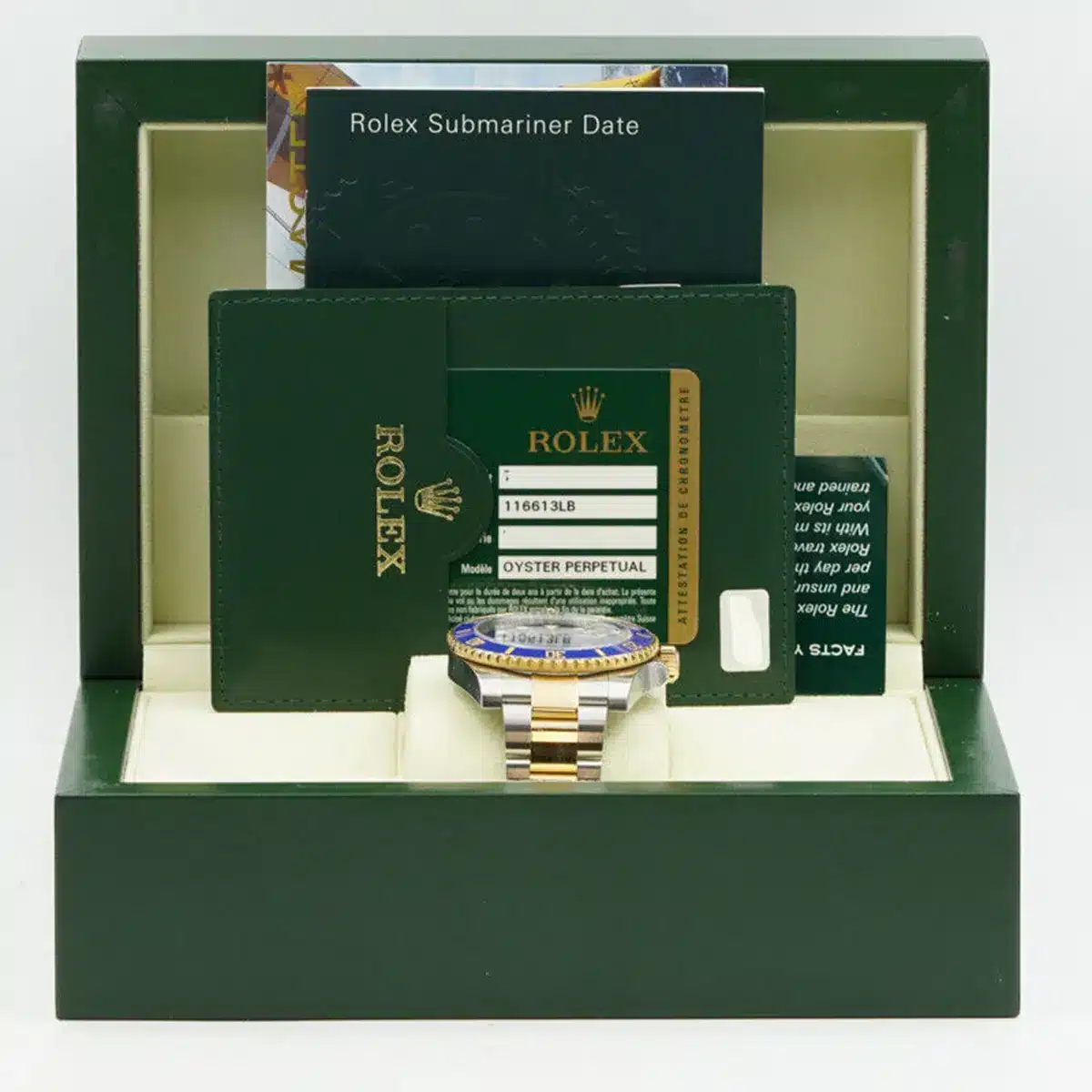 Rolex Submariner 116613LB 1:1 Replica — Armband-Detail