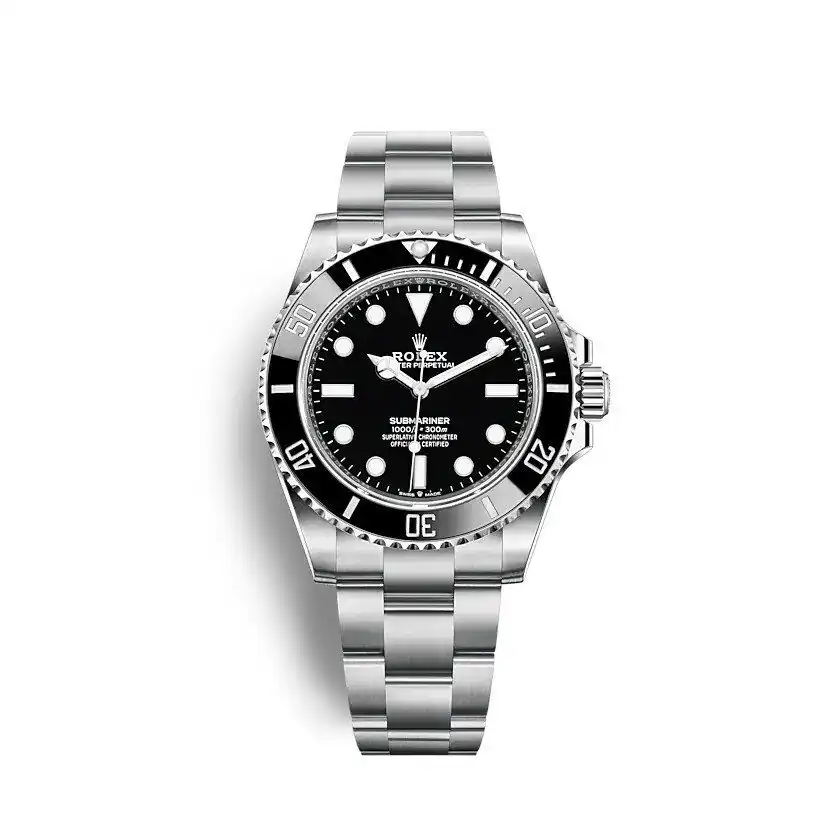 Rolex Submariner 124060 - 41mm No-Date Schwarzes Zifferblatt Taucheruhr