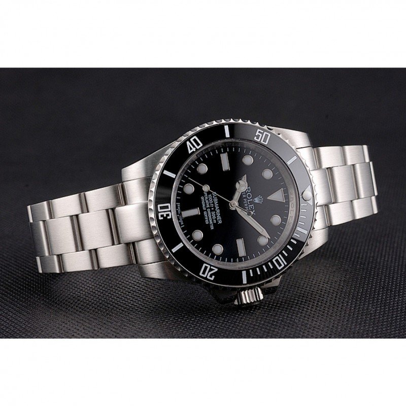 Rolex Submariner PR00001 Super Clone Replica Zifferblatt in schwarz — Gehäusebodendetail