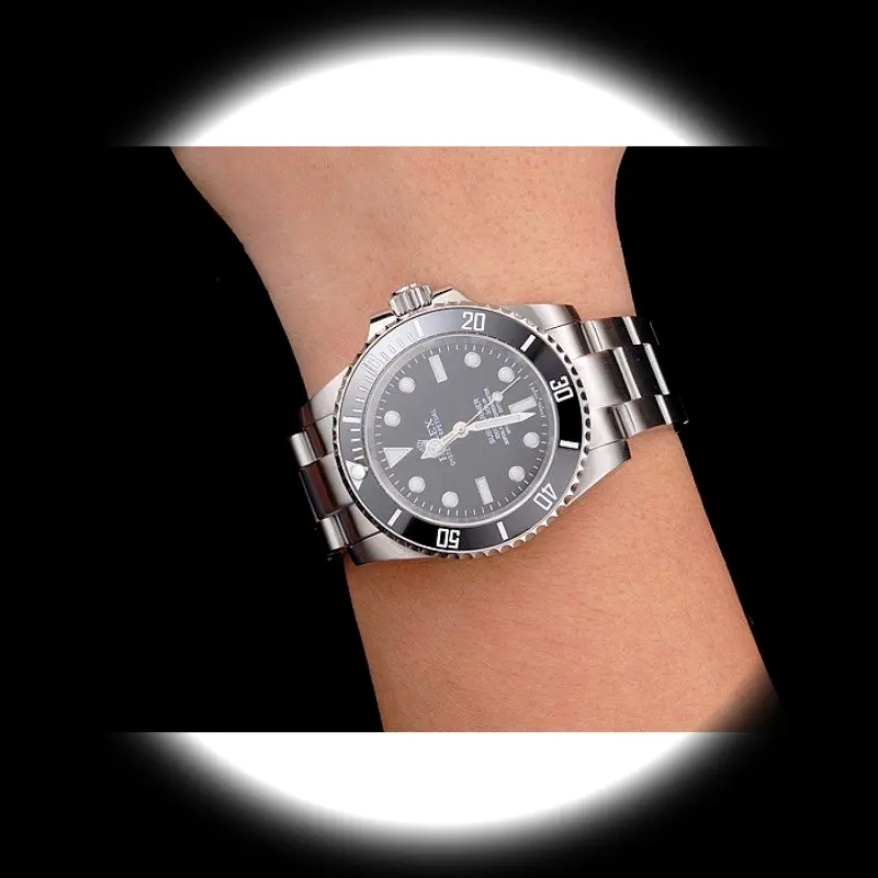 Submariner PR00001 Schweizer Replica — Leuchtmasse-Aufnahme
