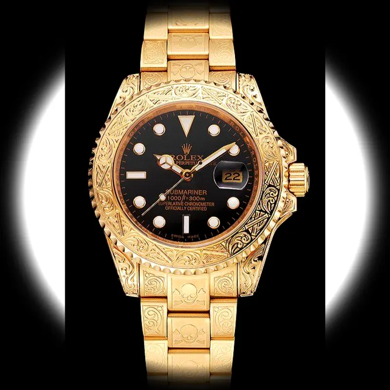 Submariner 1454071 Schweizer Replica 41mm — Zifferblatt-Nahaufnahme