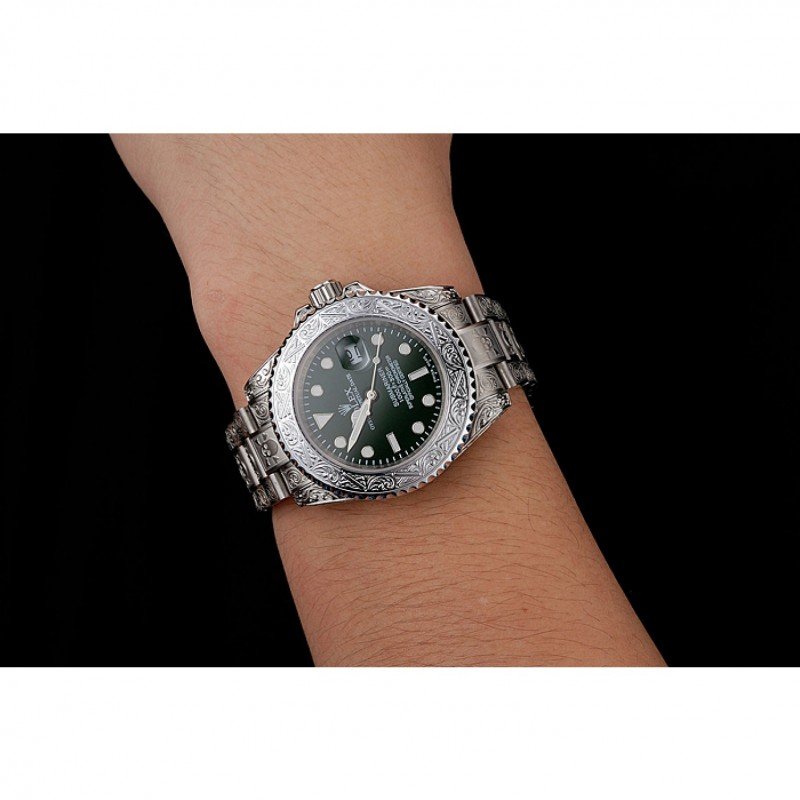 Submariner 1454080 1:1 Replica Zifferblatt in schwarz — Schrägansicht