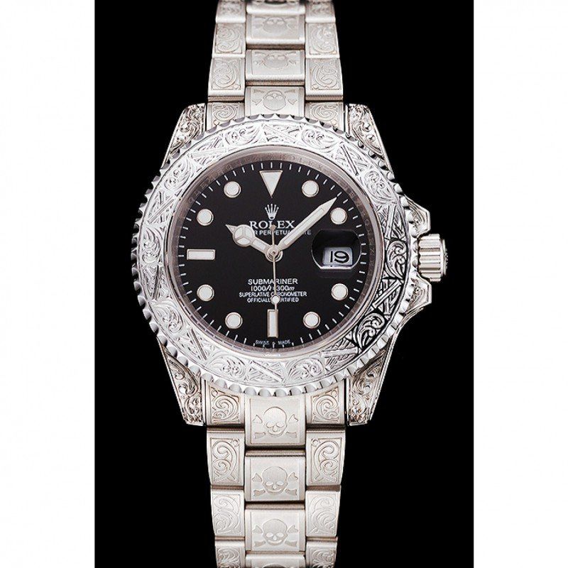 Submariner 1454093 Nachbau 41mm — Zifferblatt-Nahaufnahme