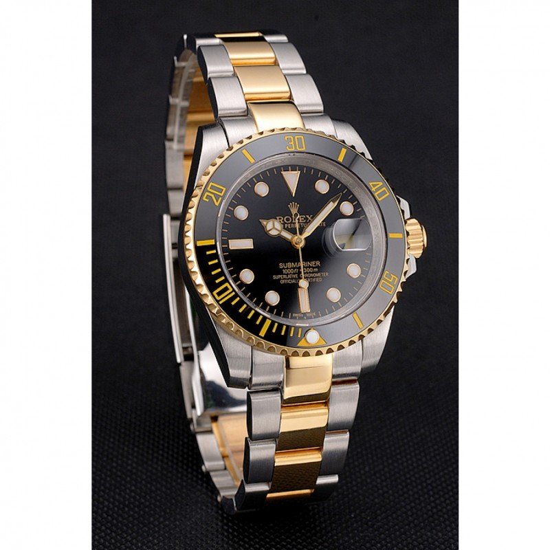 Rolex Submariner PR16233BG Super Clone Replica — Seitenprofil