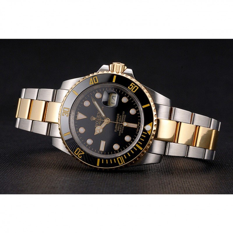 Rolex Submariner PR16233BG Klon 41mm — Handgelenksaufnahme
