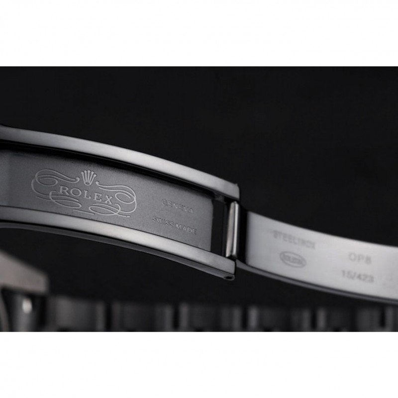 Rolex Submariner PRHUNTERPRO Replica Zifferblatt in schwarz — Schrägansicht