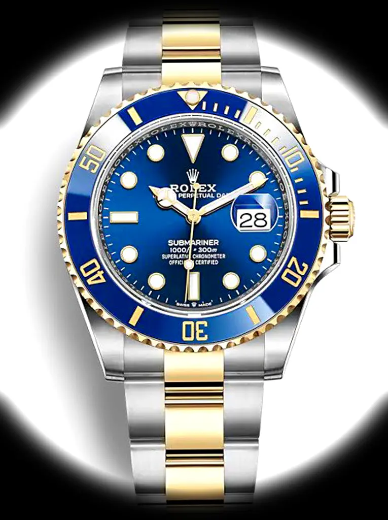 Rolex Submariner 126613LB Bluesy Bicolor 41mm Blaues Zifferblatt
