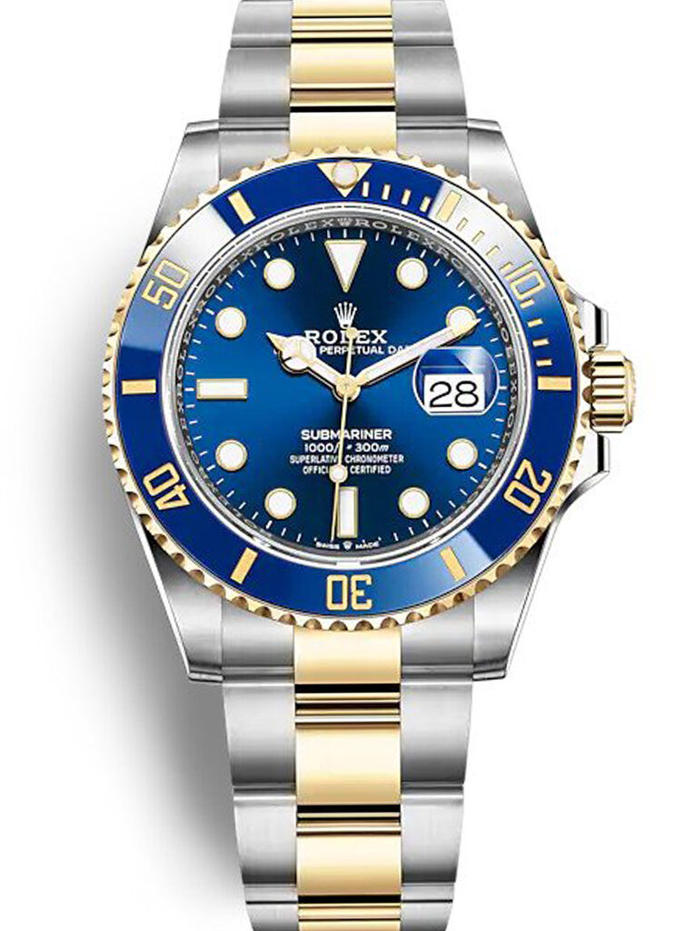 Rolex Submariner 126613LB Bluesy Bicolor 41mm Blaues Zifferblatt