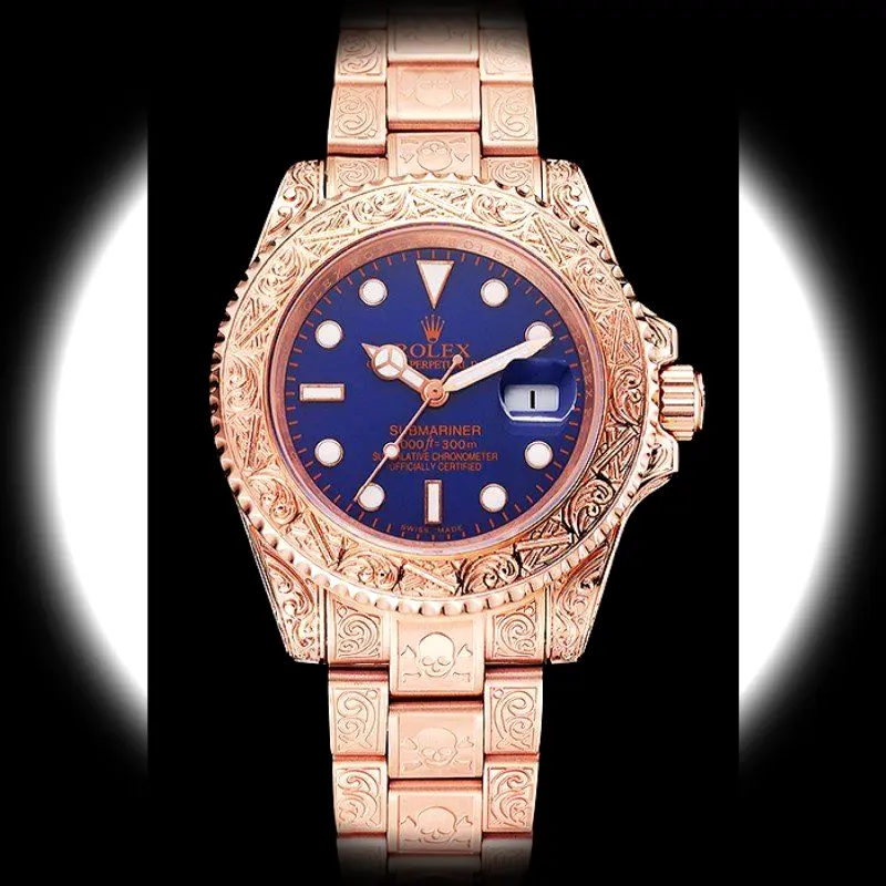 Rolex Submariner 1454085 Schweizer Replica 41mm — Zifferblatt-Nahaufnahme