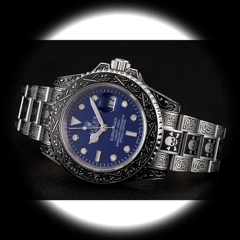 Rolex Submariner 1454091 Schweizer Replica 41mm — Handgelenksaufnahme