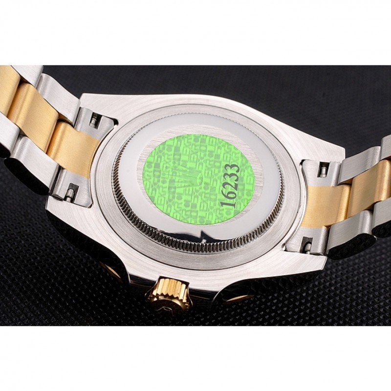 Submariner PR16233B Nachbau Zifferblatt in blau — Lünette-Makro