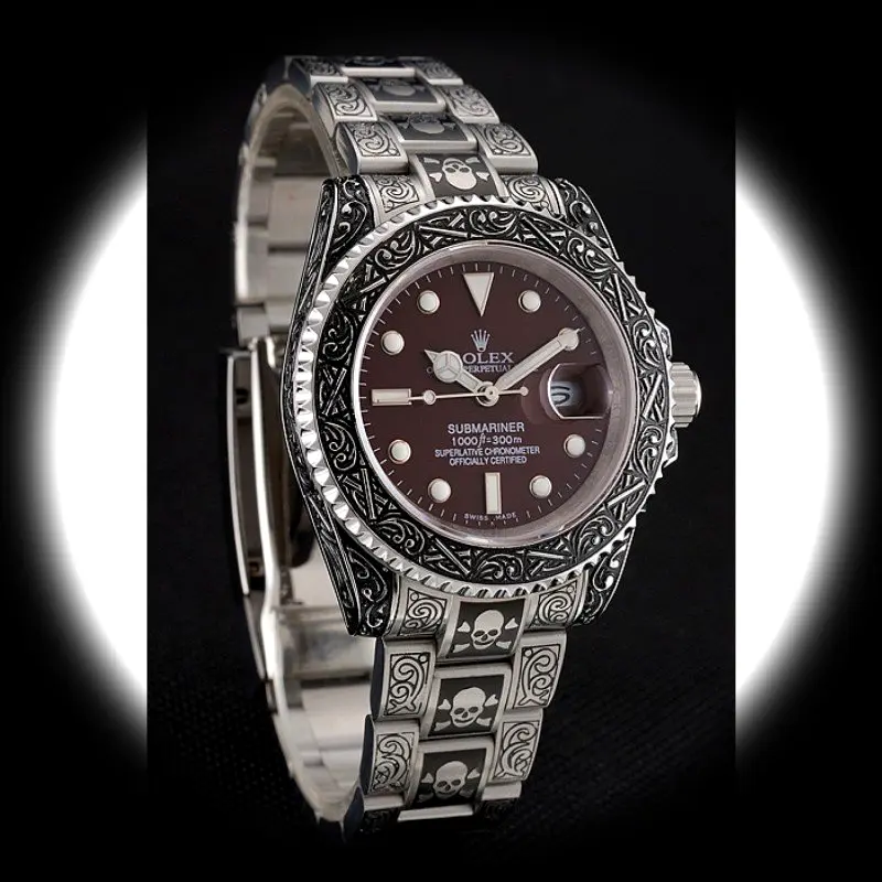 Submariner 1454078 Schweizer Klon — Seitenprofil