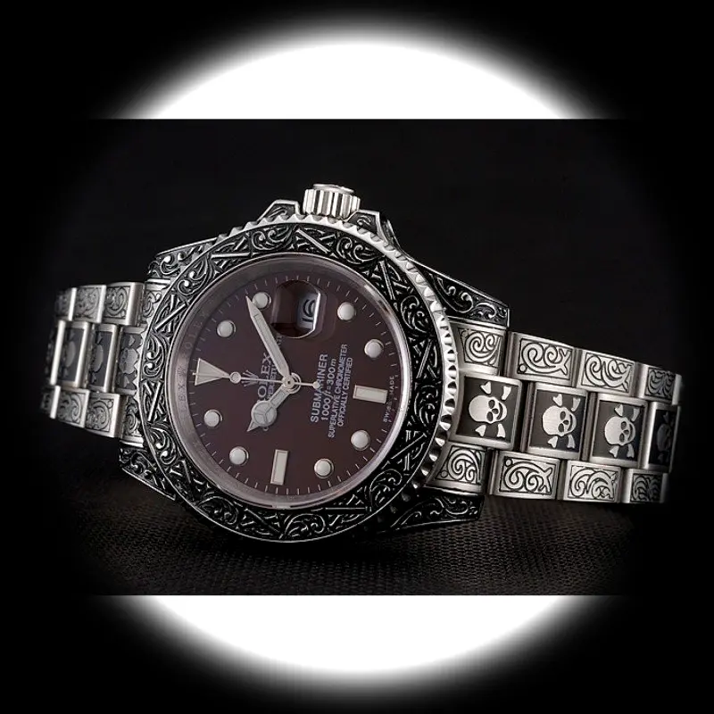 Submariner 1454078 Schweizer Replica 41mm — Handgelenksaufnahme