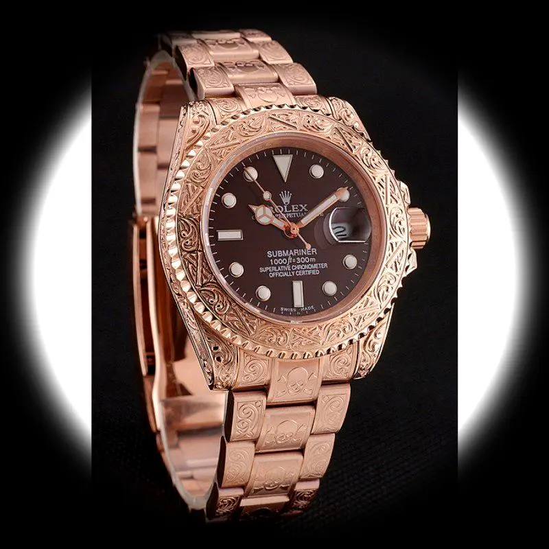 Submariner 1454087 Schweizer Klon — Seitenprofil