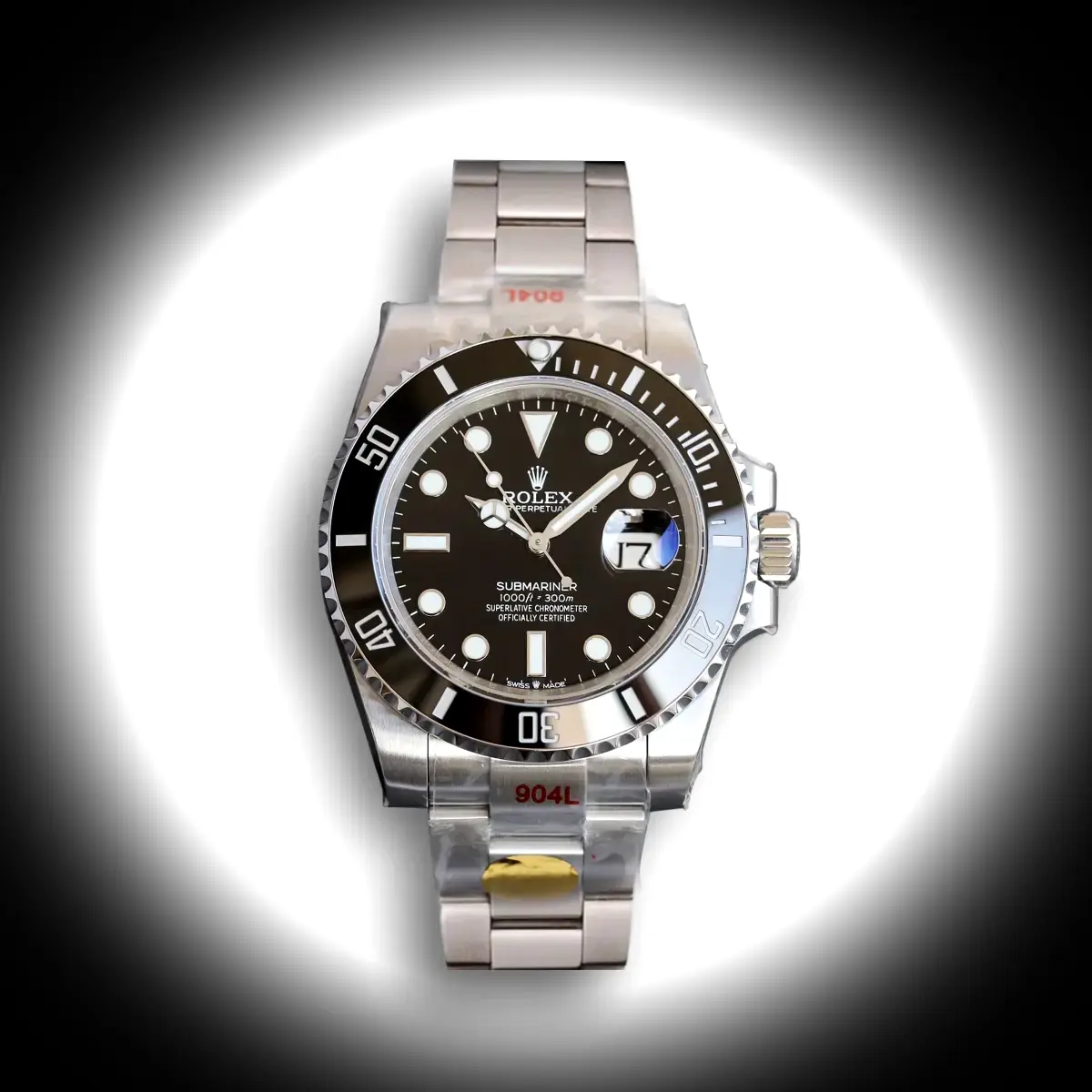 Submariner 126610LN Super Clone 41mm Schwarzes Zifferblatt Taucheruhr
