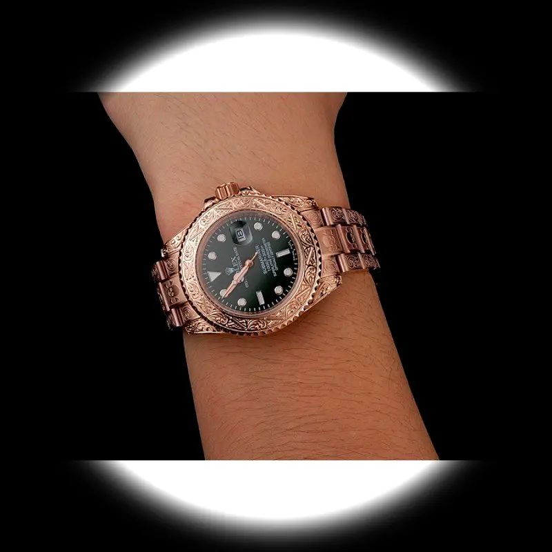 Rolex Submariner 1454074 Super Clone Zifferblatt in grün — Schrägansicht