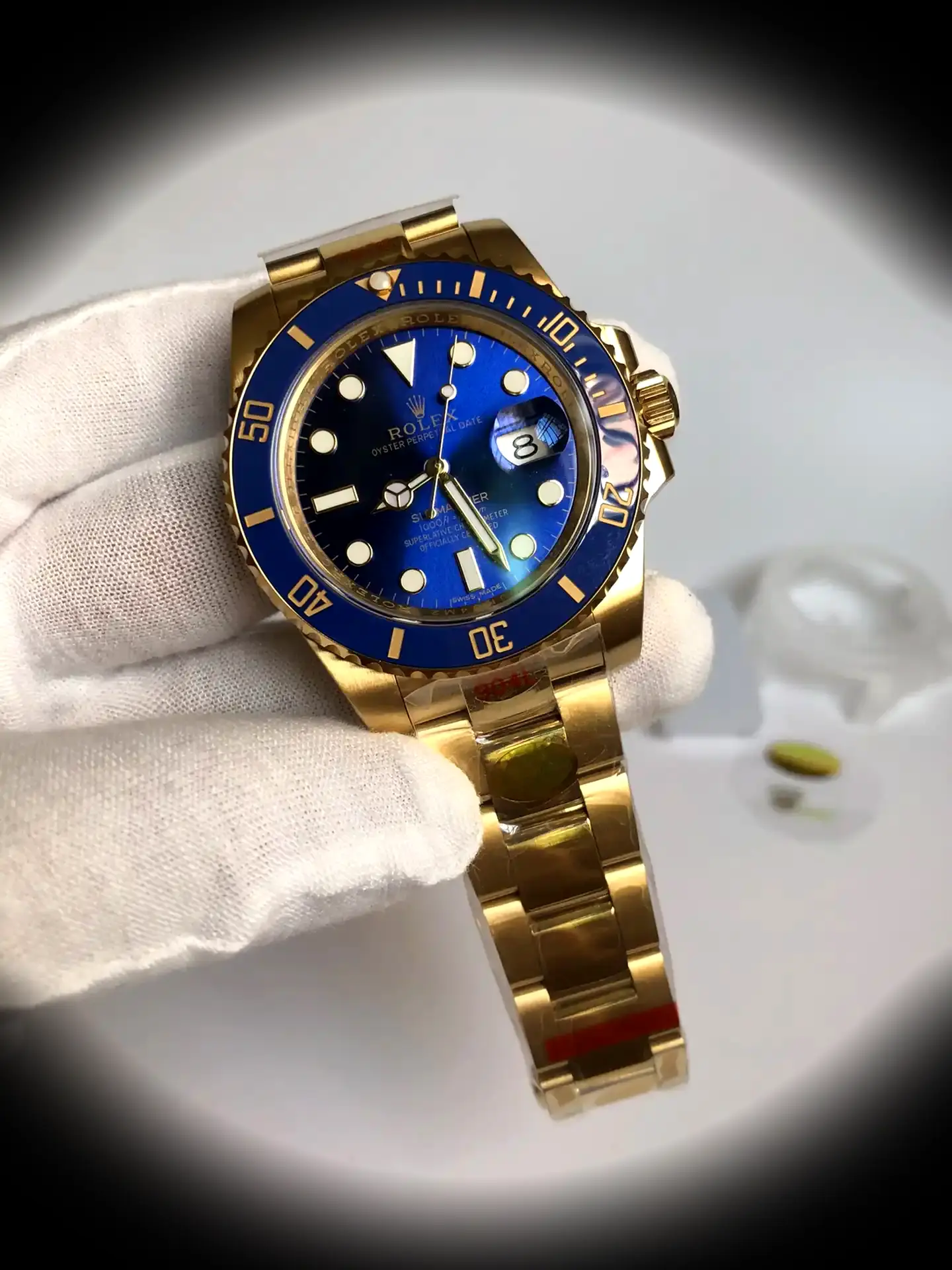 Rolex Submariner 116610LN Schweizer Klon — Seitenprofil