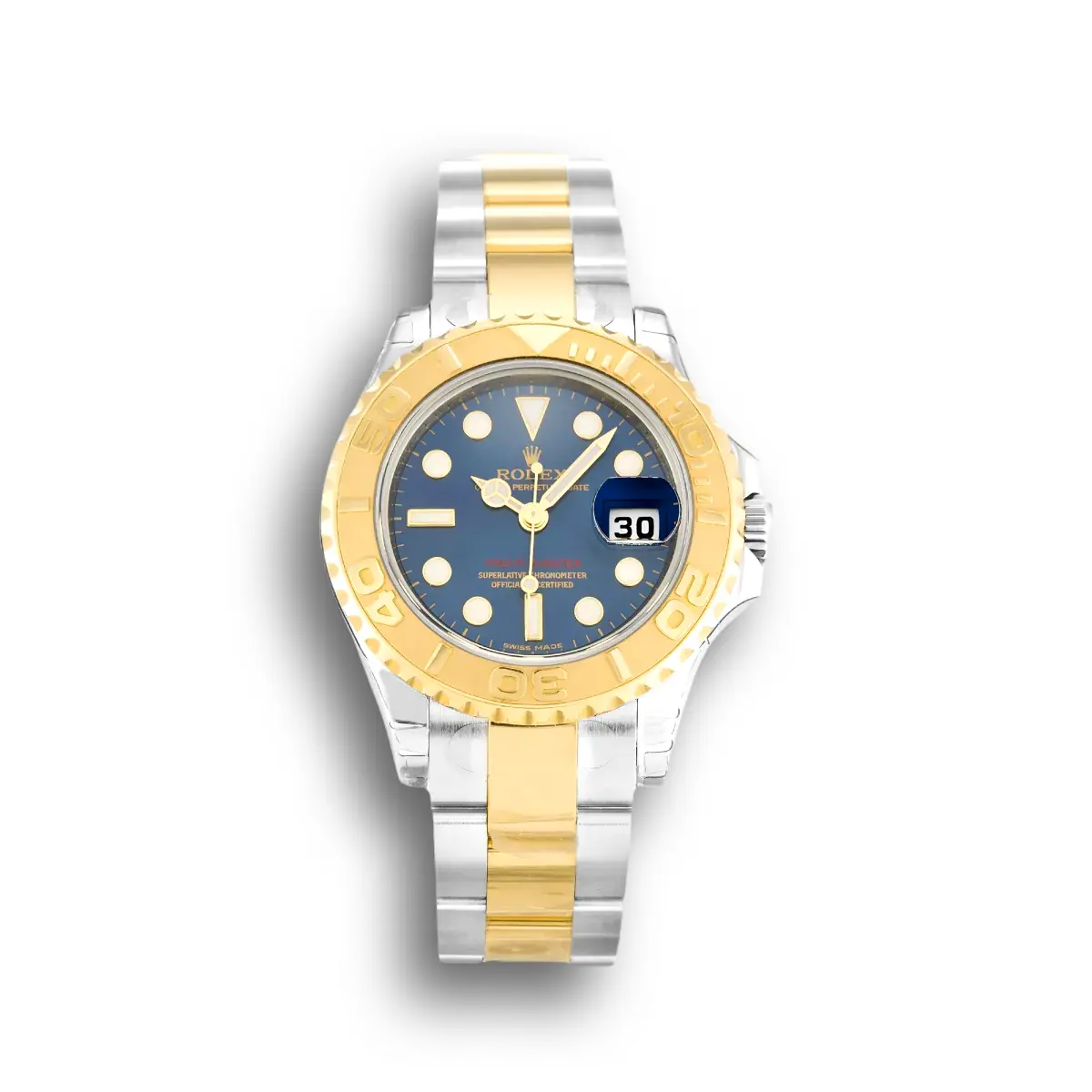 Rolex Yacht-Master 35mm Blau Zifferblatt 169623