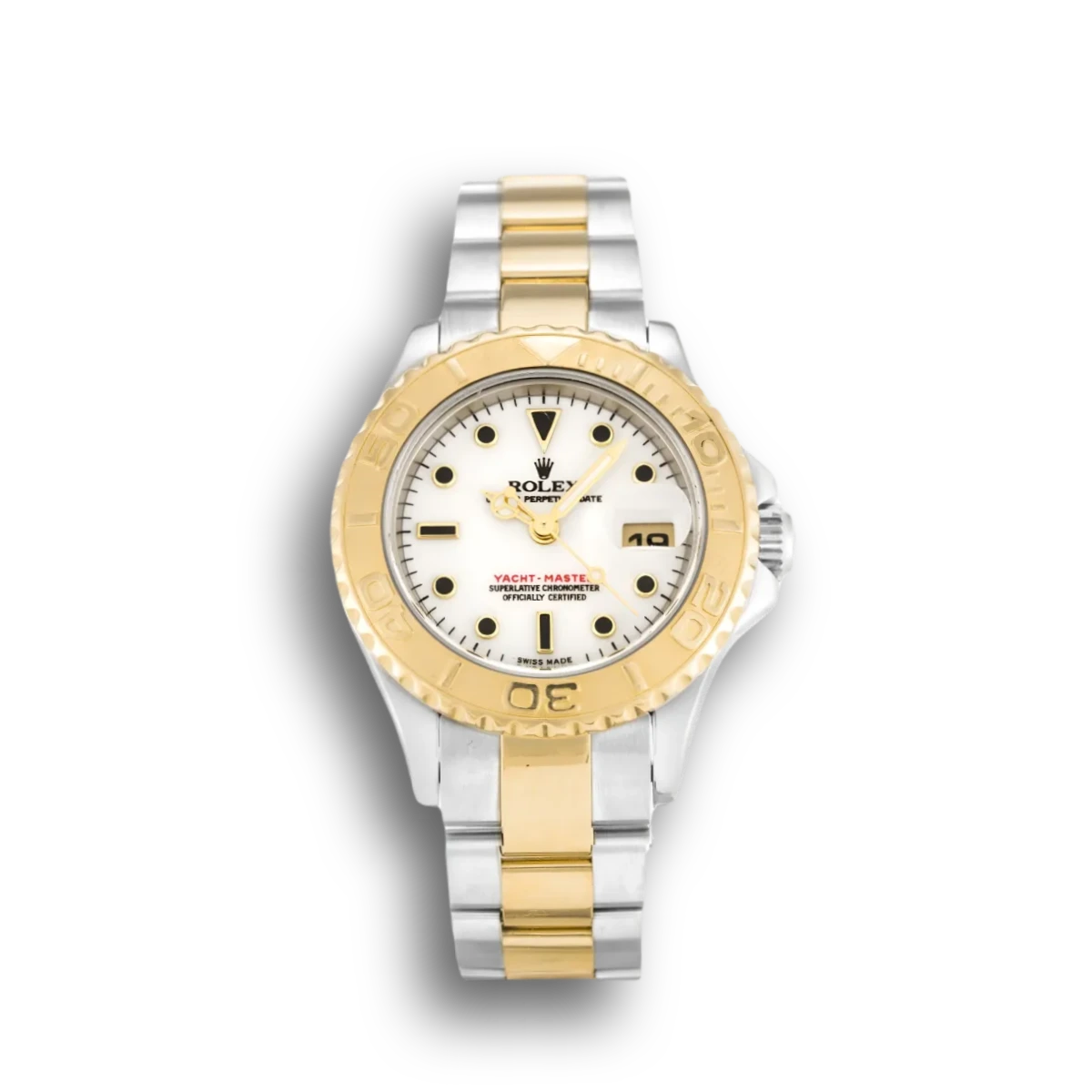 Rolex Yacht-Master 35mm Weiß Zifferblatt 169623