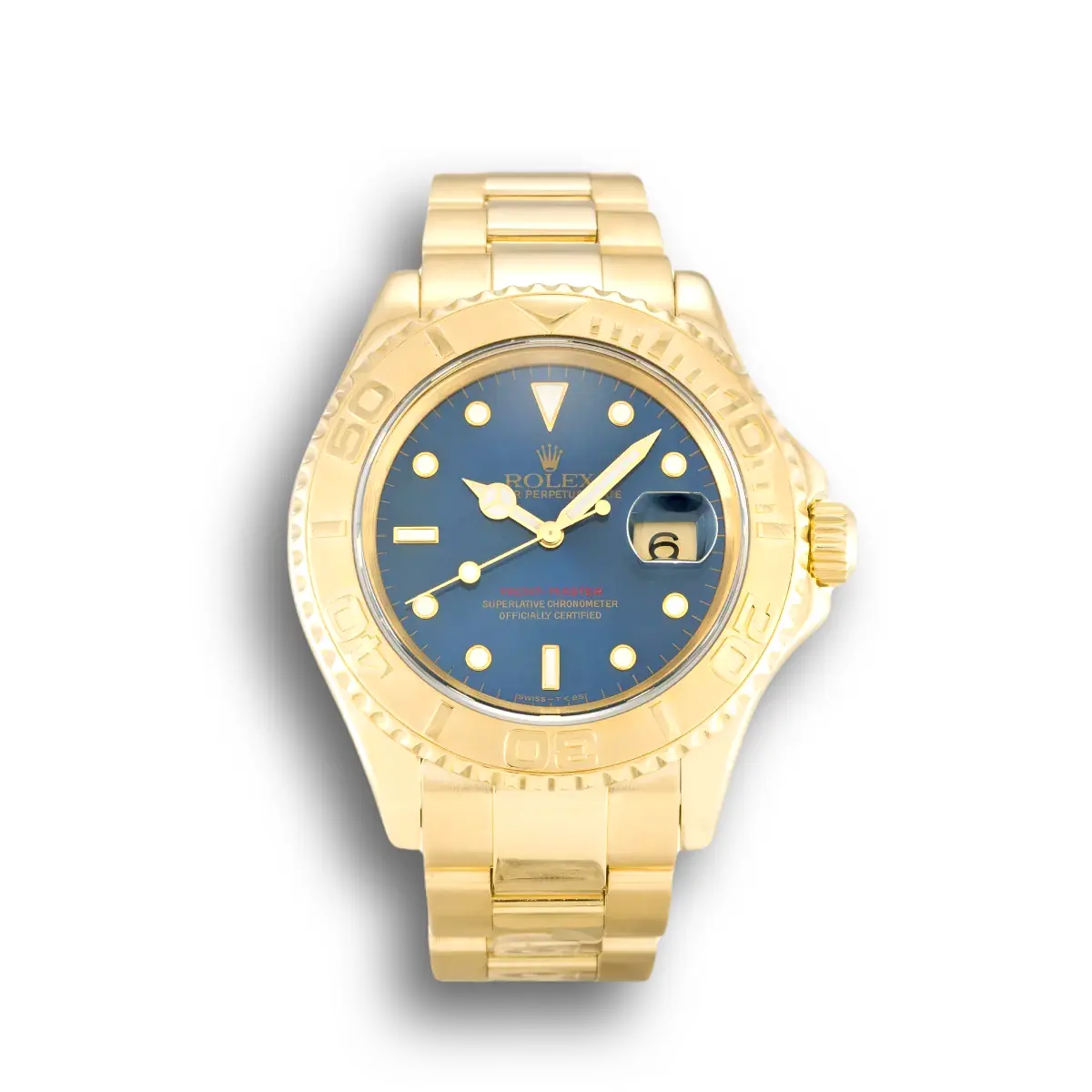 Rolex Yacht-Master 40mm Blau Zifferblatt 16628