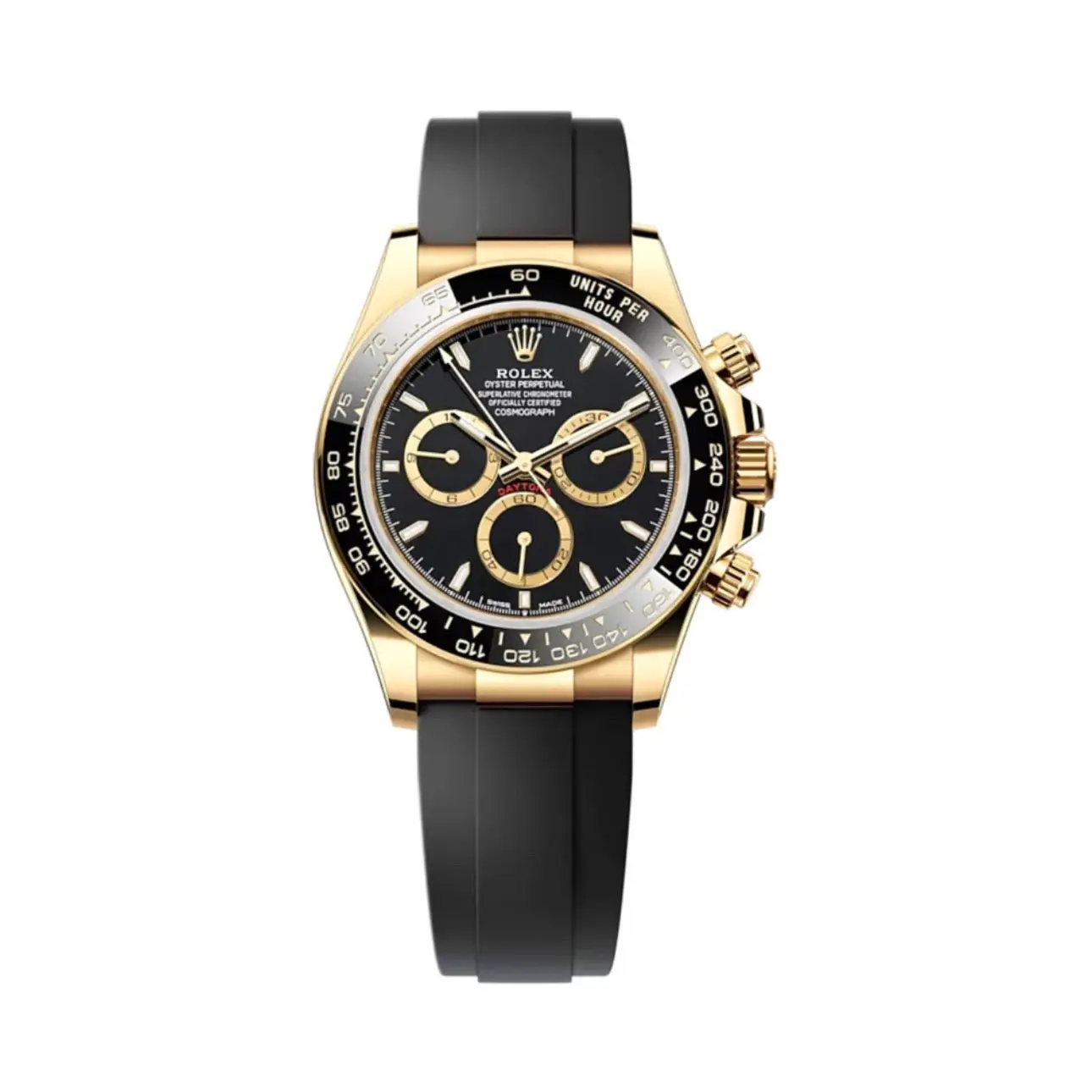 Rolex Daytona 40mm Schwarzes Zifferblatt 126518LN Everose Gold