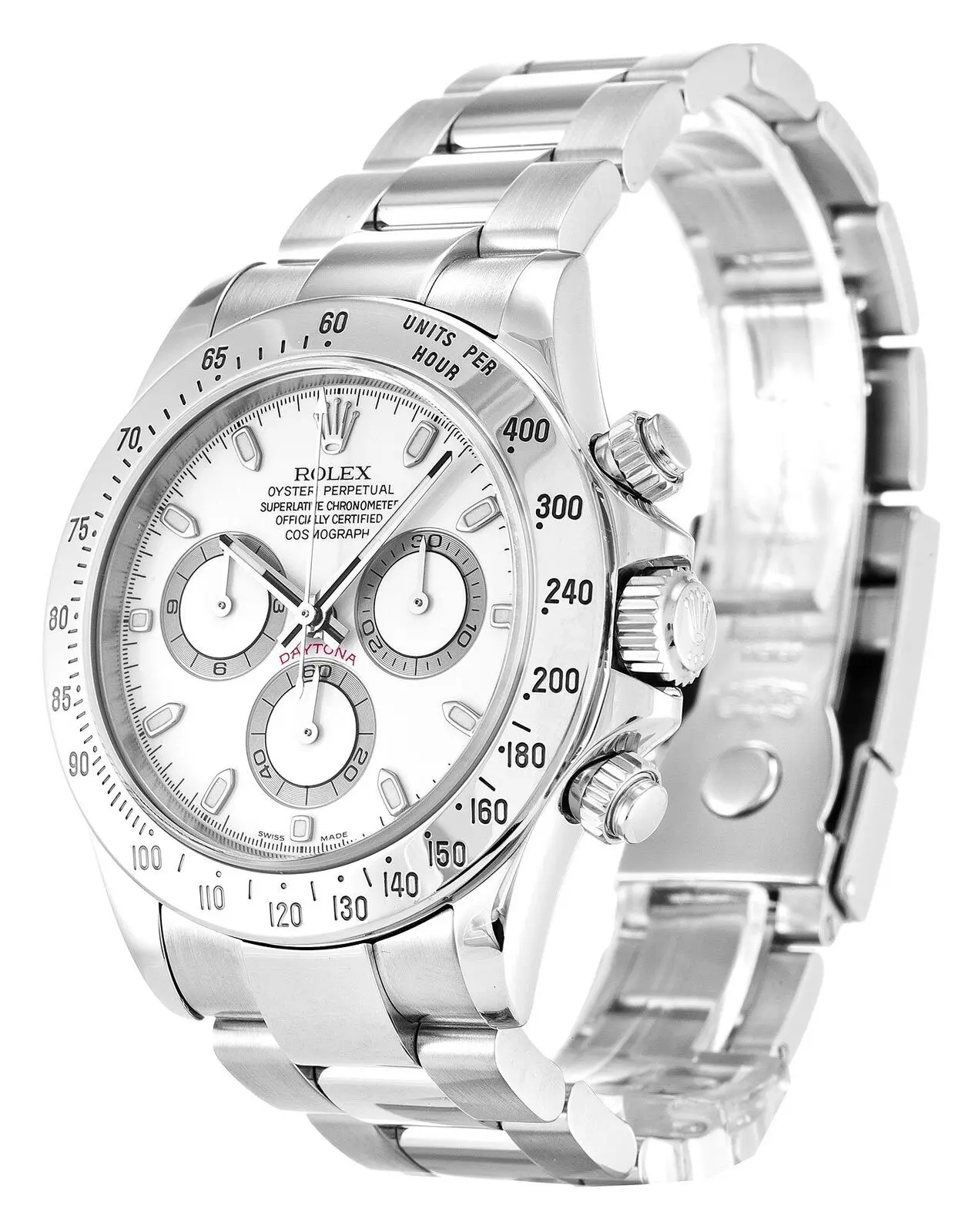 daytona 116520 Super Clone — Gehäusebodenansicht