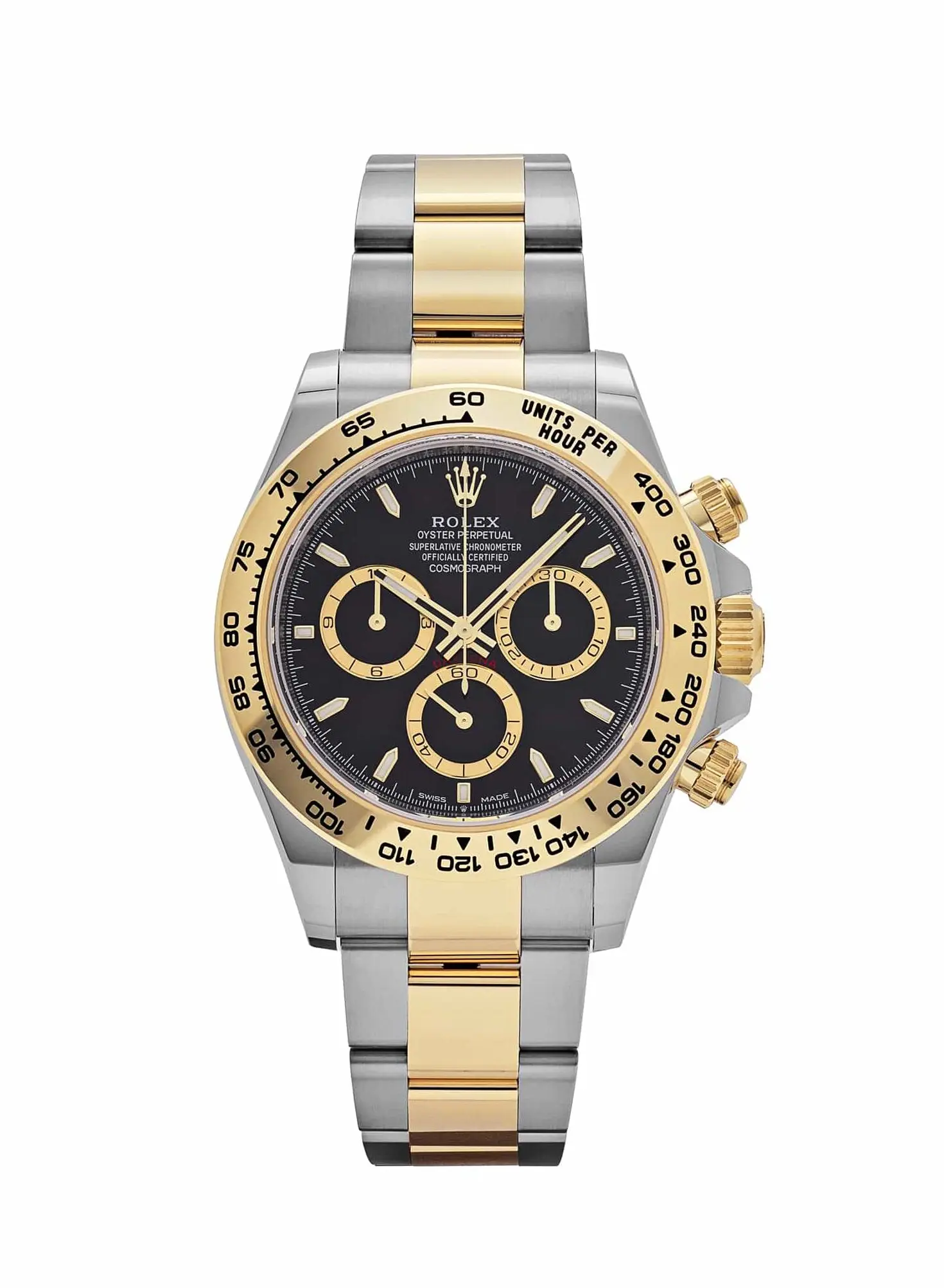 Rolex Daytona Schwarzes Zifferblatt 126503 Bicolor Stahl & Gold