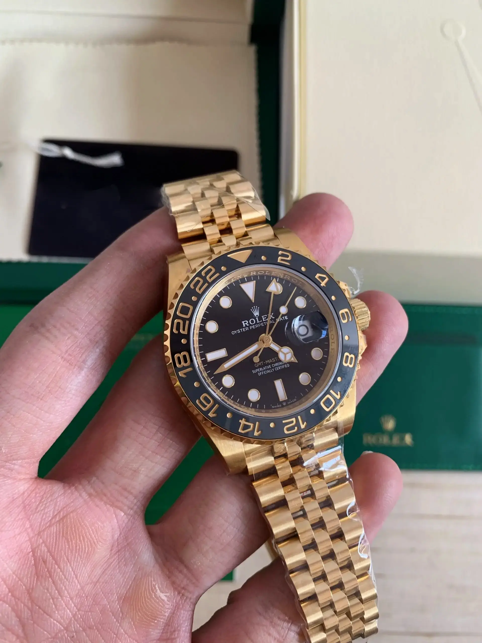 gmt-master 126718GRNR Super Clone - Detailansicht 3