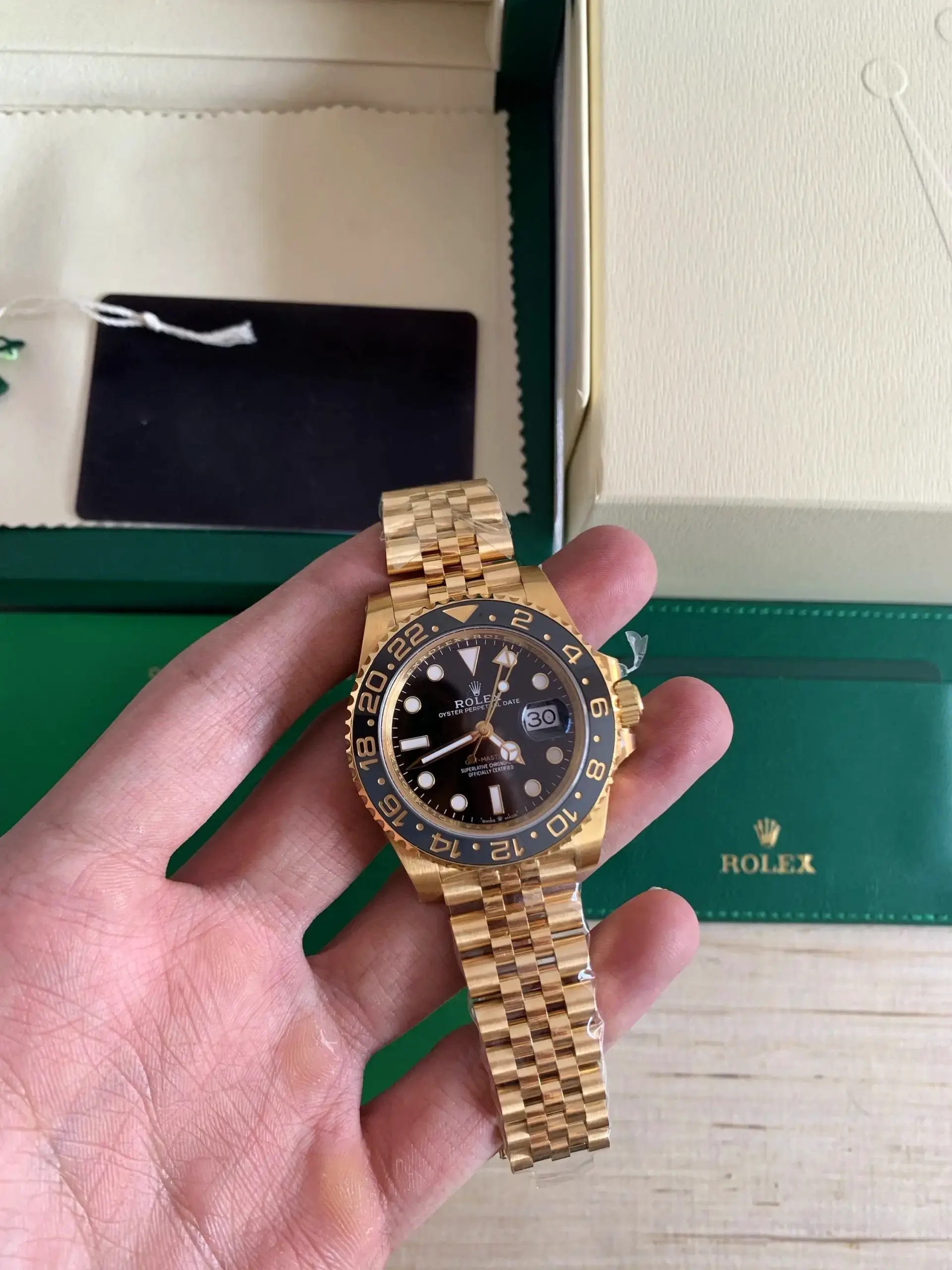 gmt-master 126718GRNR Super Clone - Detailansicht 4