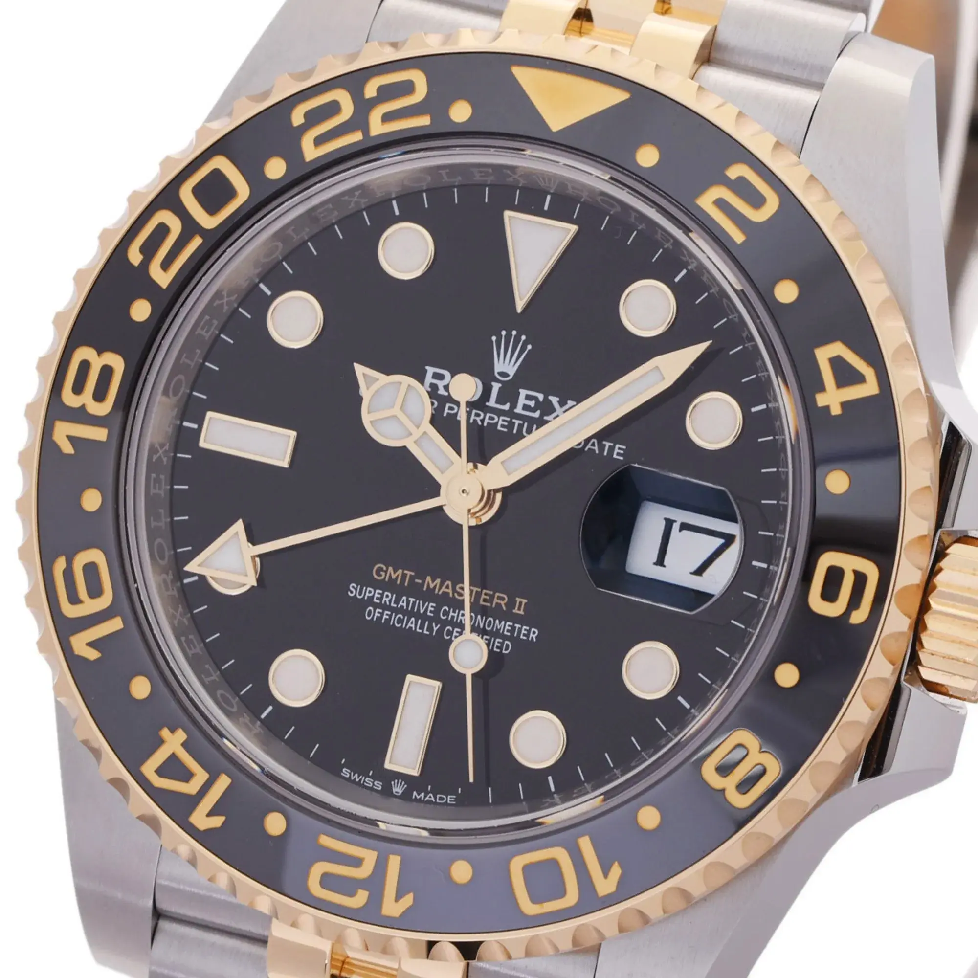 gmt-master 126713GRNR Super Clone - Gehäusebodenansicht