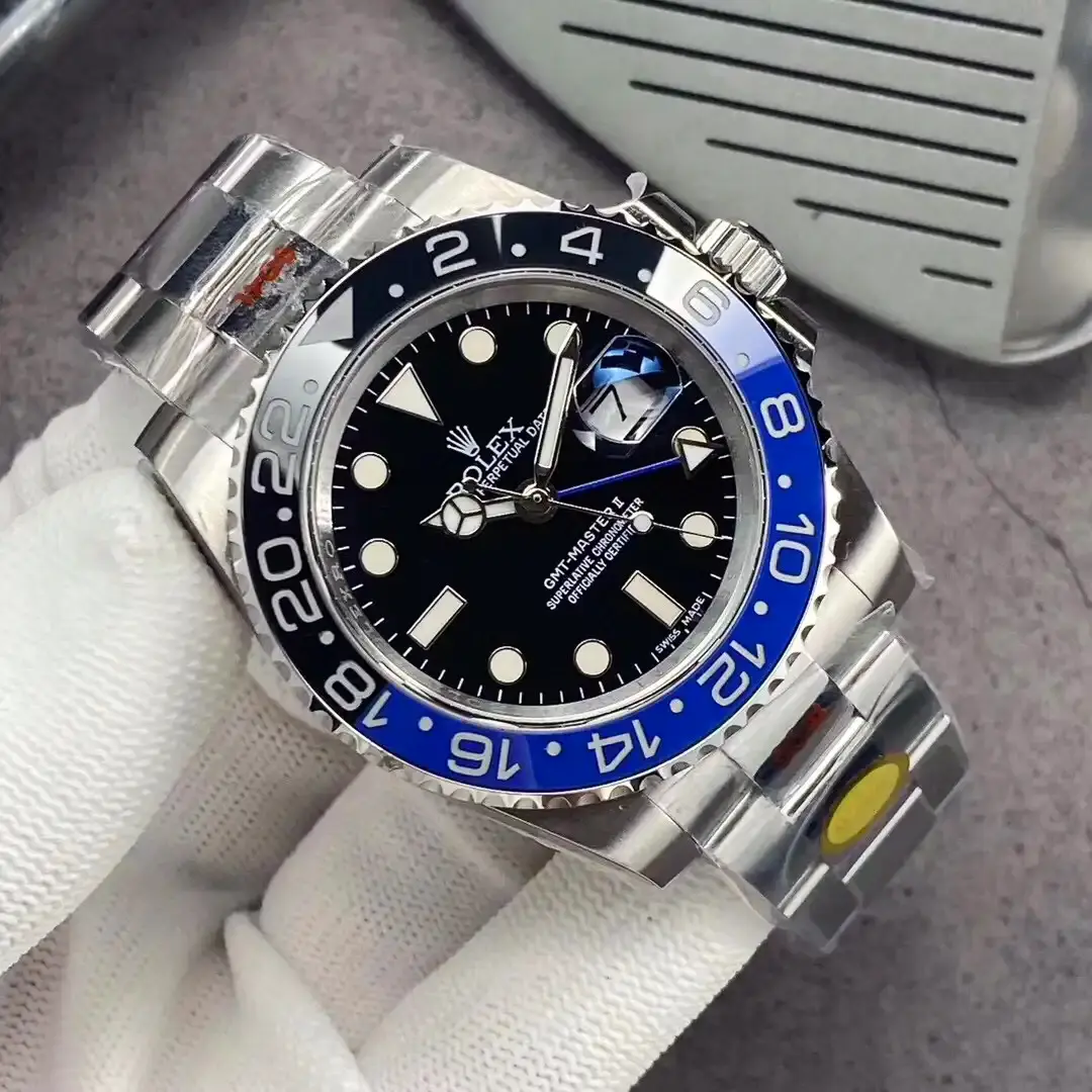 gmt-master 126710BLRO Super Clone - Gehäusebodenansicht