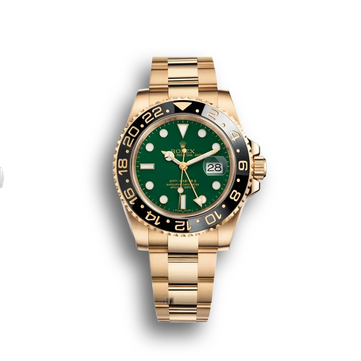 Rolex GMT-Master II 116718GSO - 40mm Grün Zifferblatt Anniversary Edition