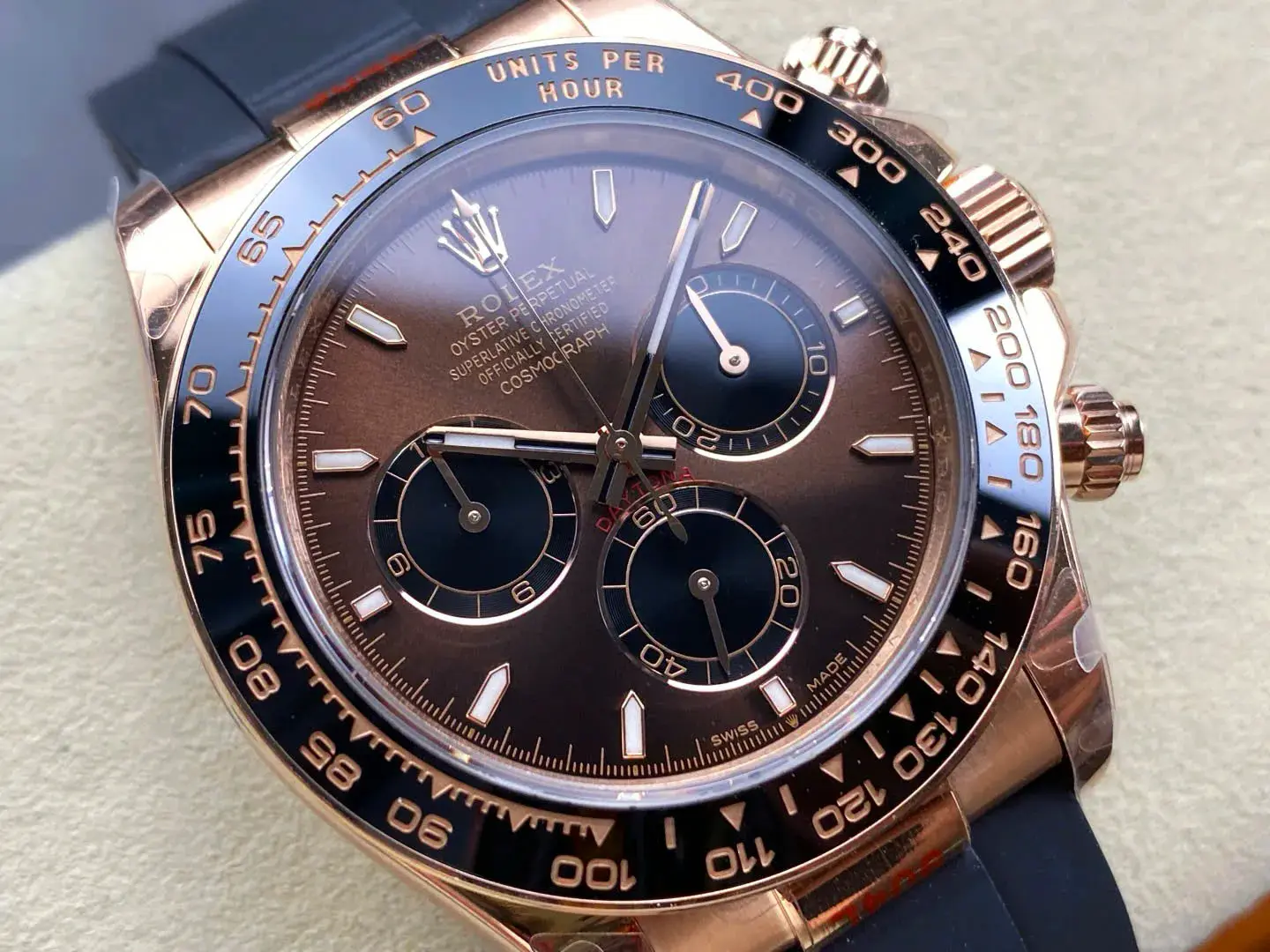 daytona 126515LN Super Clone — Gehäusebodenansicht
