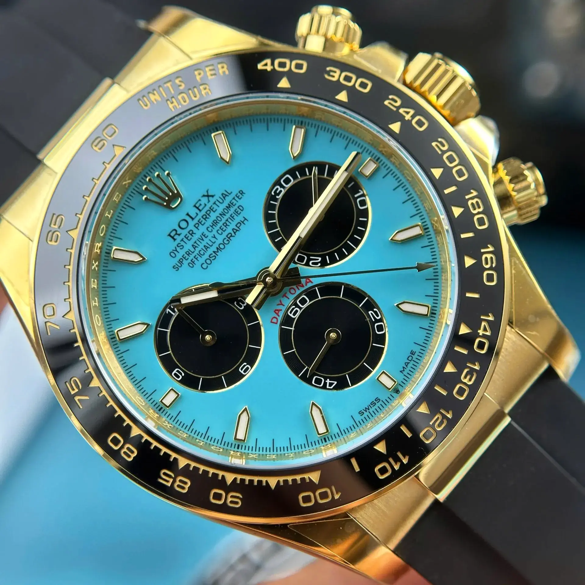 daytona 126518LN Super Clone — Handgelenksaufnahme