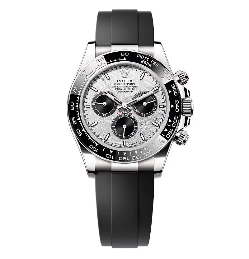 Daytona 126519LN Super Clone Zifferblatt in meteorit und schwarz, Vorderansicht