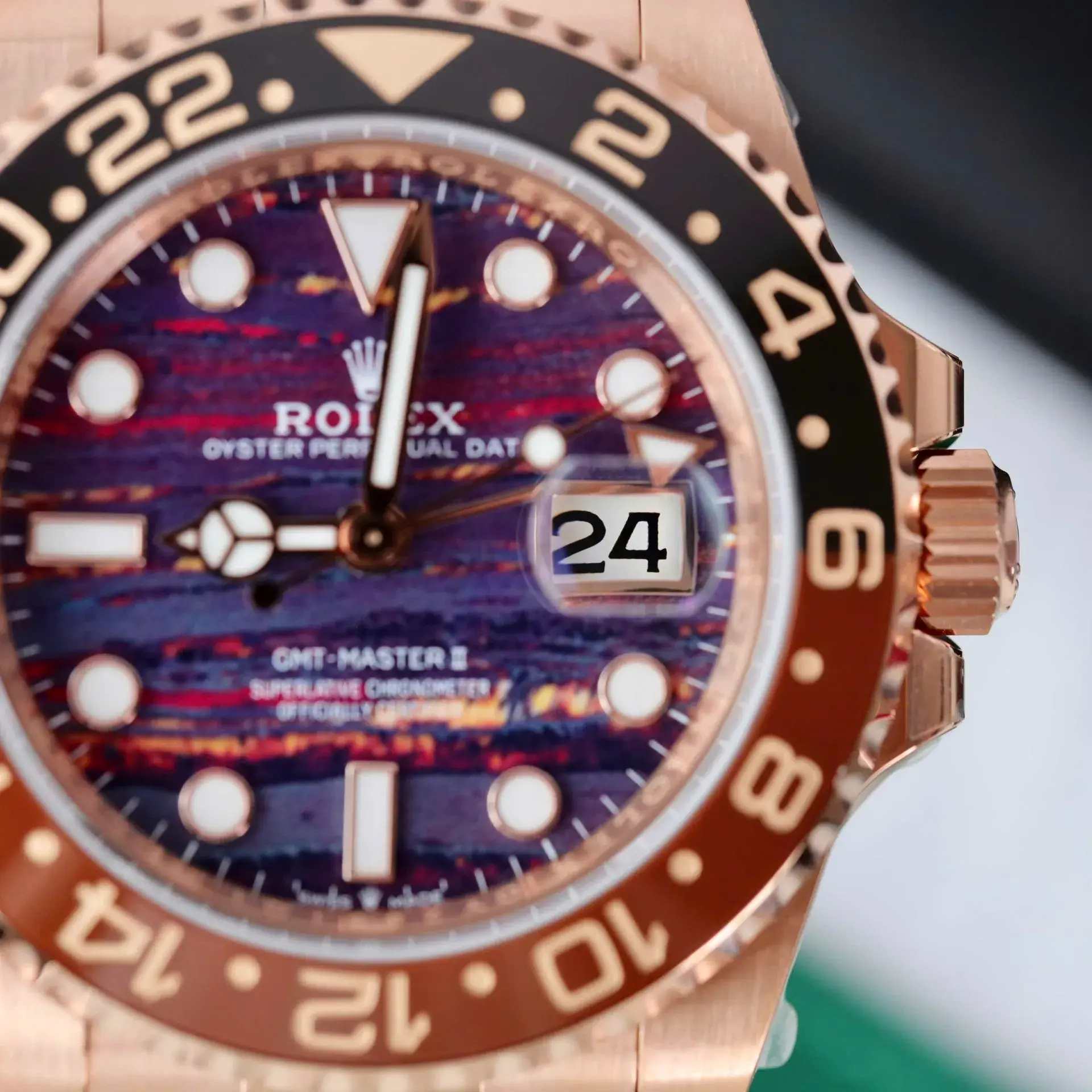 gmt-master 126715CHNR Super Clone - Detailansicht 2