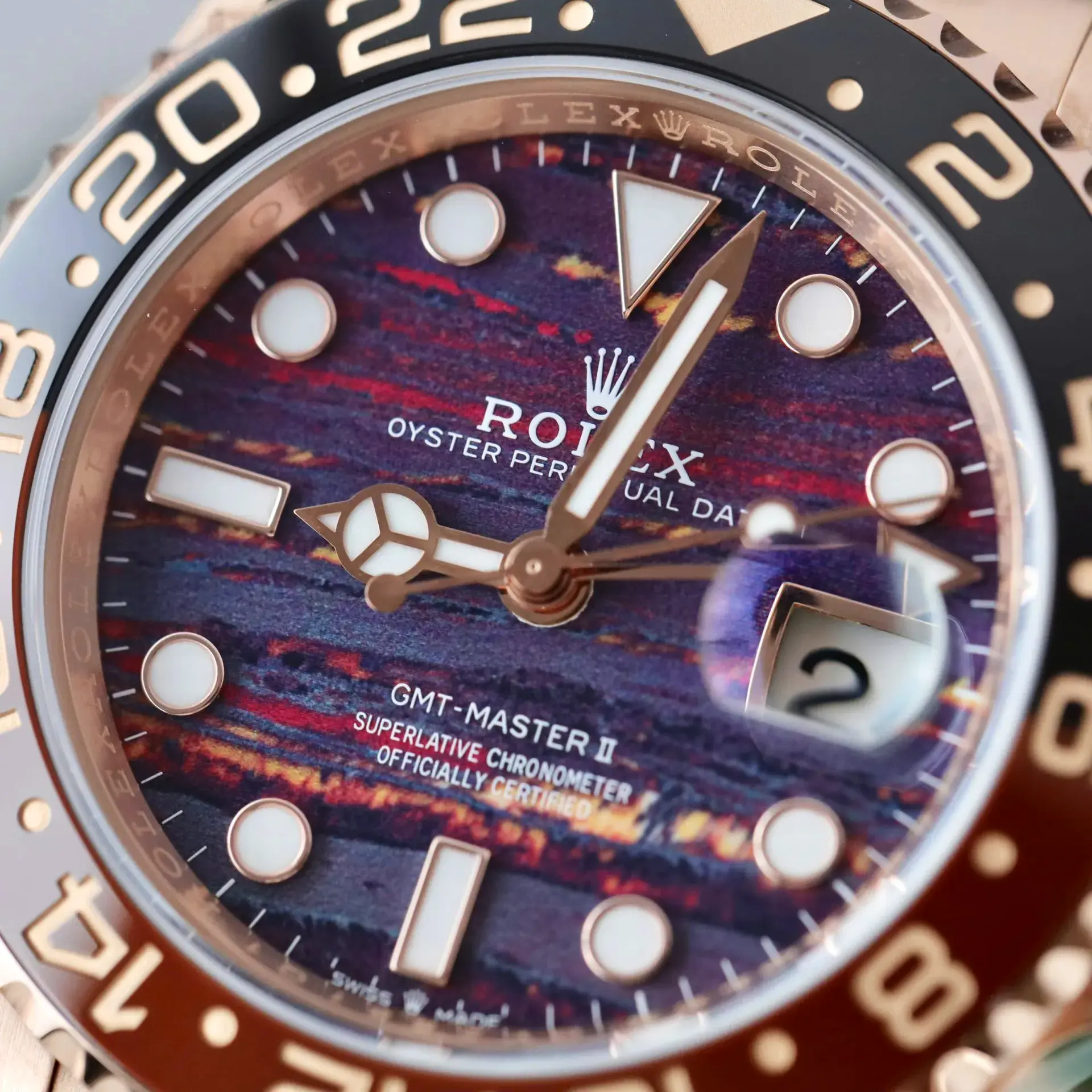 gmt-master 126715CHNR Super Clone - Detailansicht 3