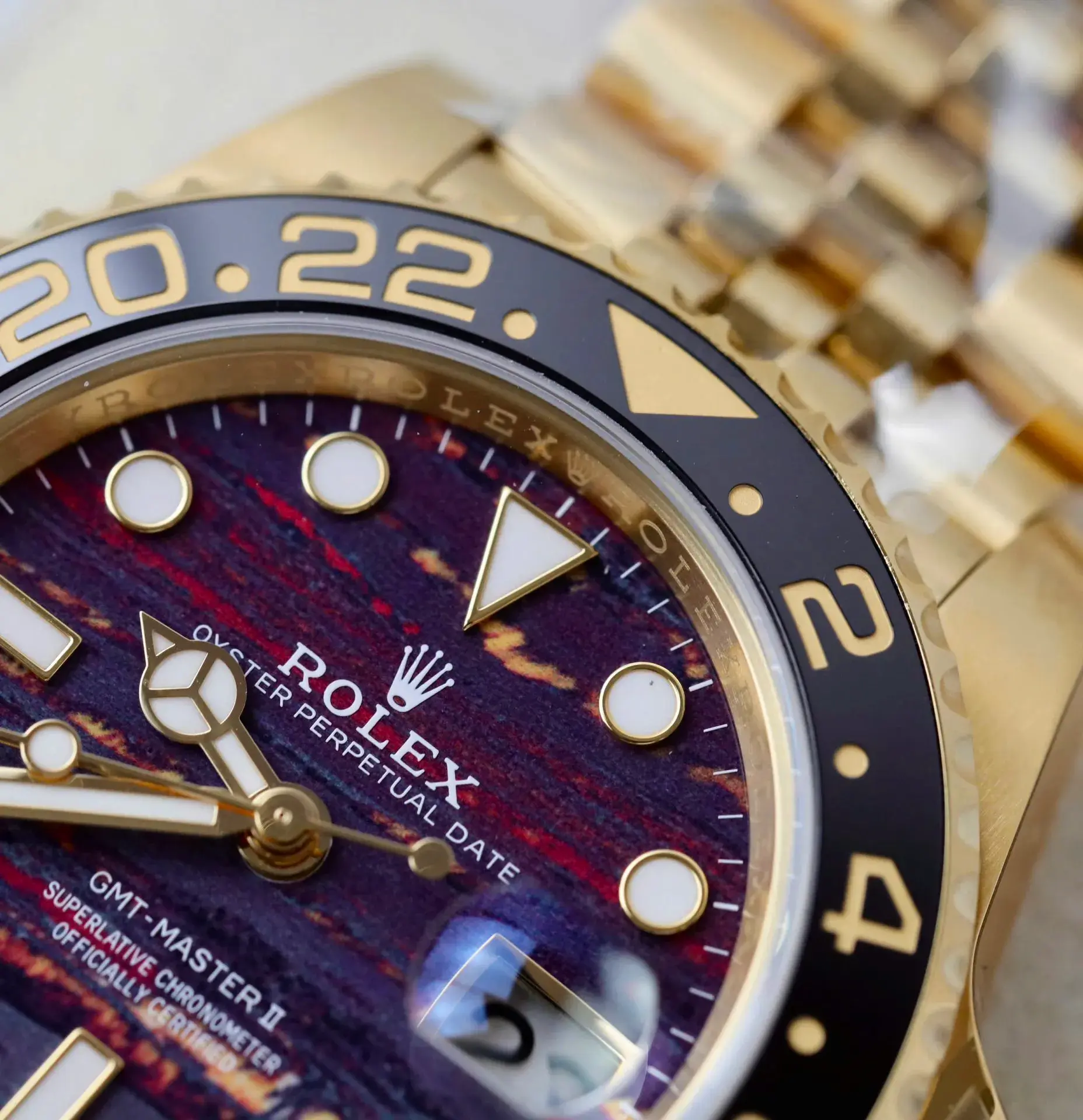 gmt-master 126718GRNR Super Clone - Detailansicht 3