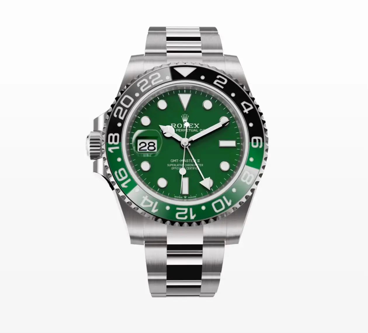 gmt-master 126729VTNR Super Clone - Seitenansicht