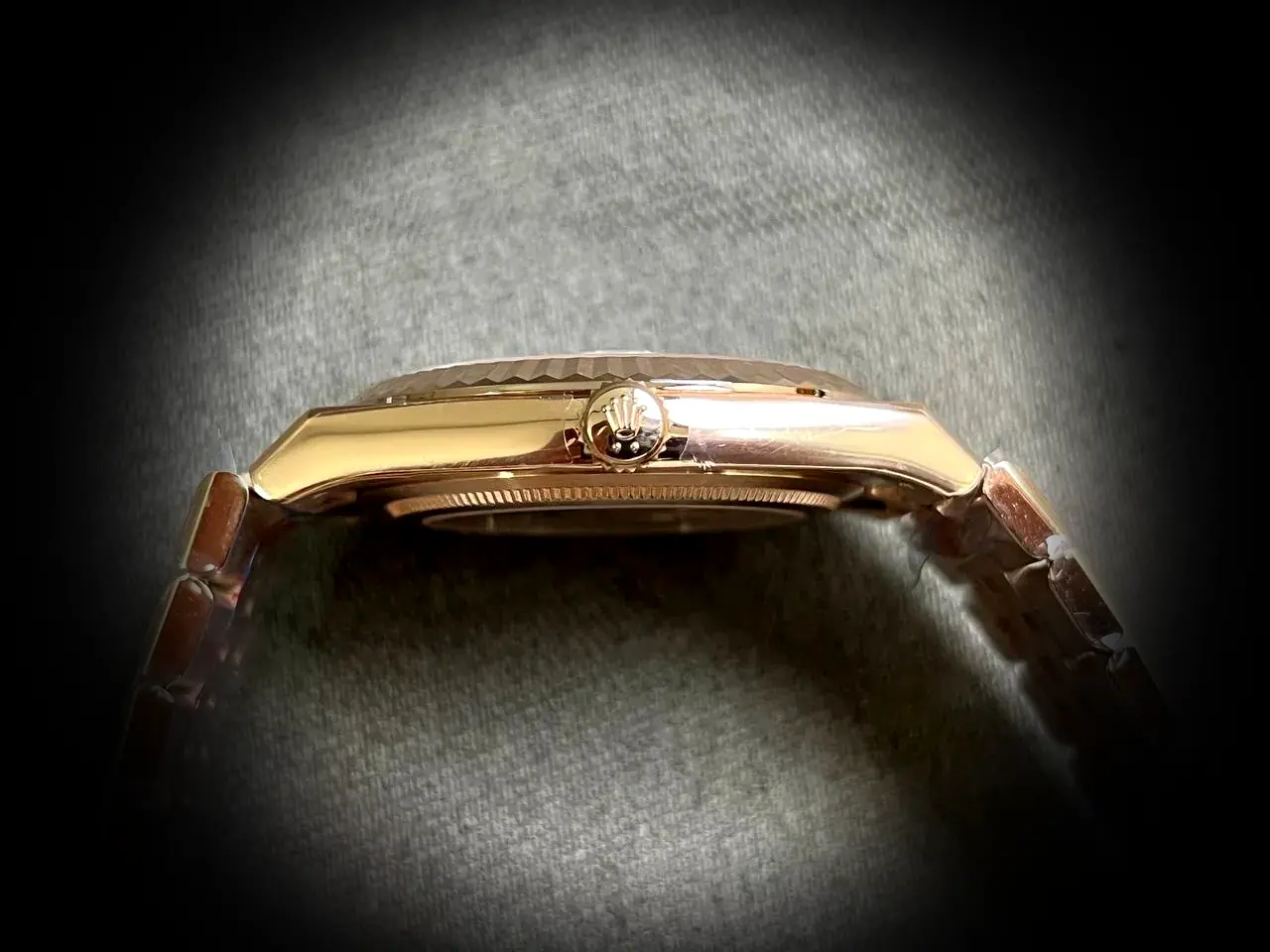 Land-Dweller 127335 Super Clone Zifferblatt in intensivweiß — Lünette-Makro