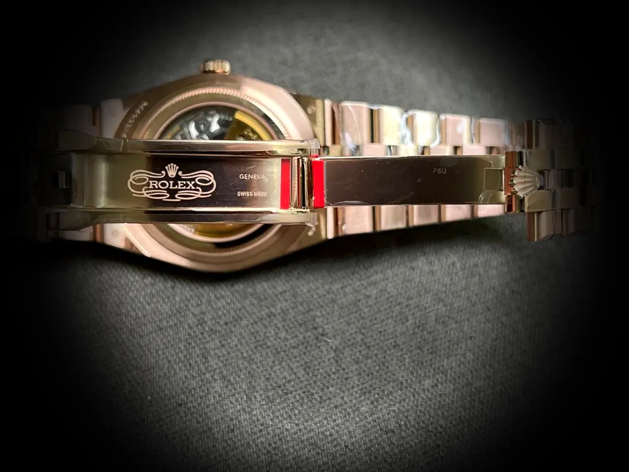 Rolex Land-Dweller 127335 Superclone 40mm — Krone und Gehäuse Detail