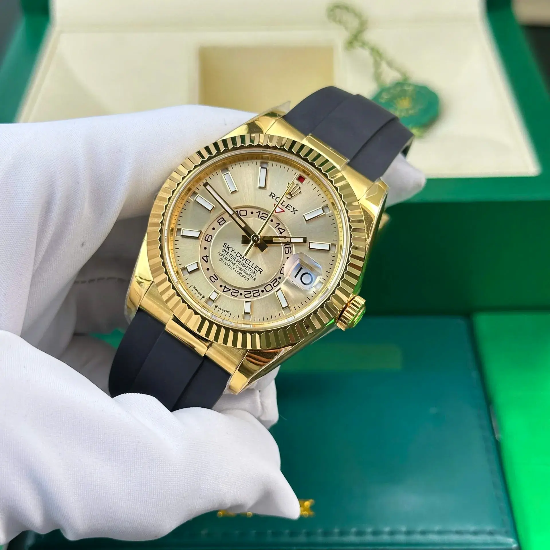 sky-dweller 336238 Super Clone - Gehäusebodenansicht
