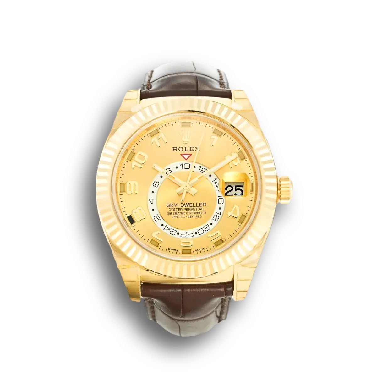 Rolex Sky-Dweller 326138 Gold Zifferblatt 42mm