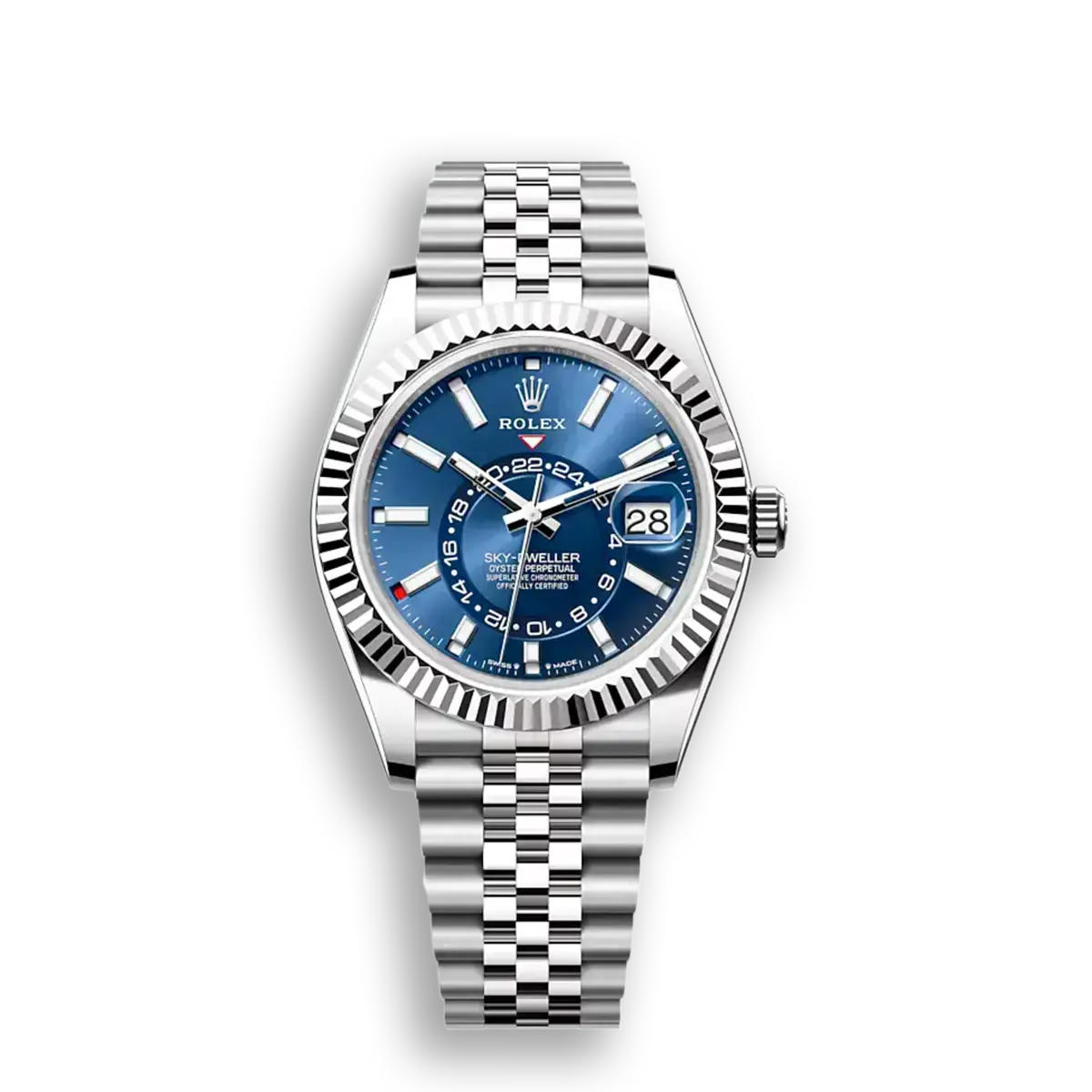 Rolex Sky-Dweller 326934 Blau Zifferblatt 42mm