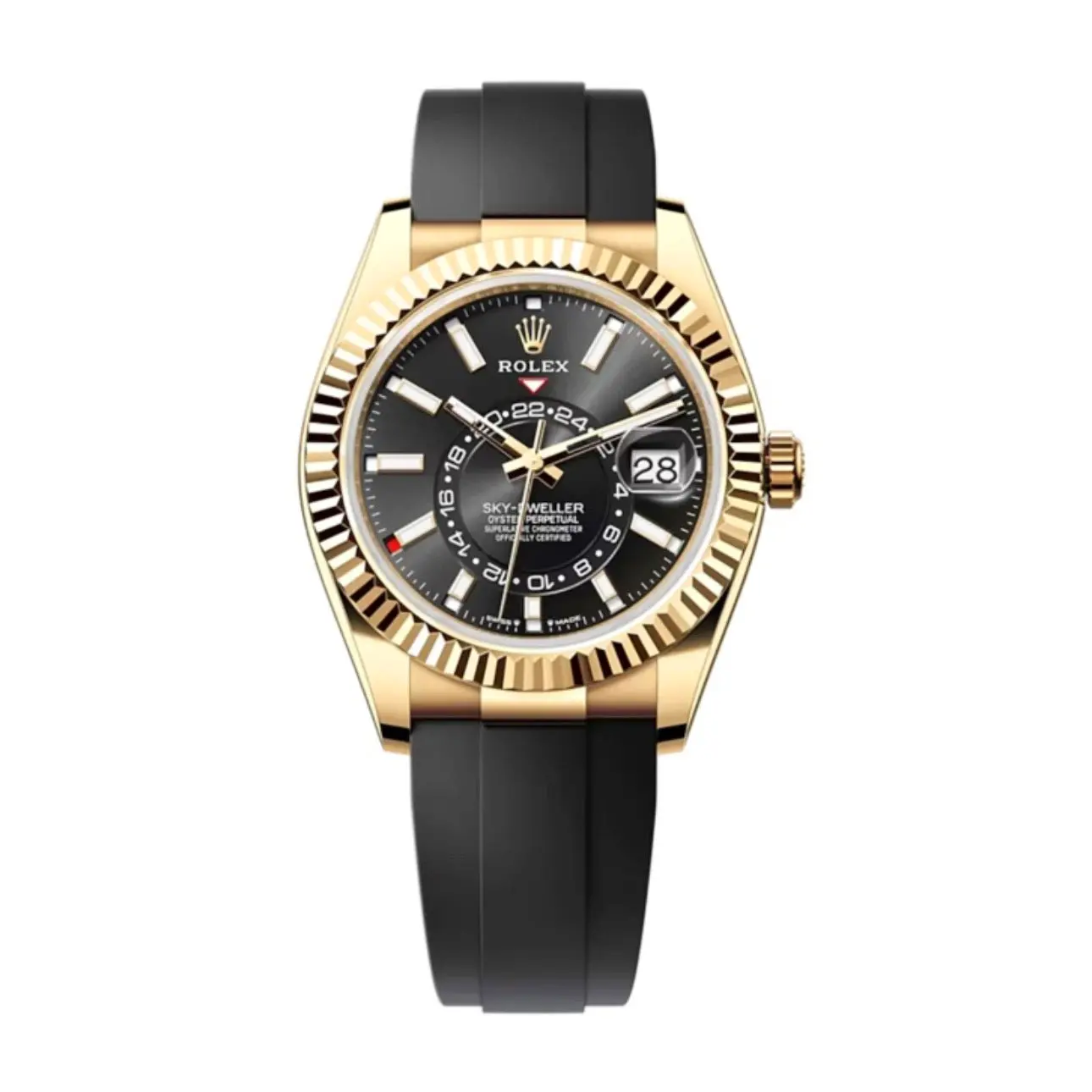 Rolex Sky-Dweller 336238 Leuchtendes Schwarz 42mm