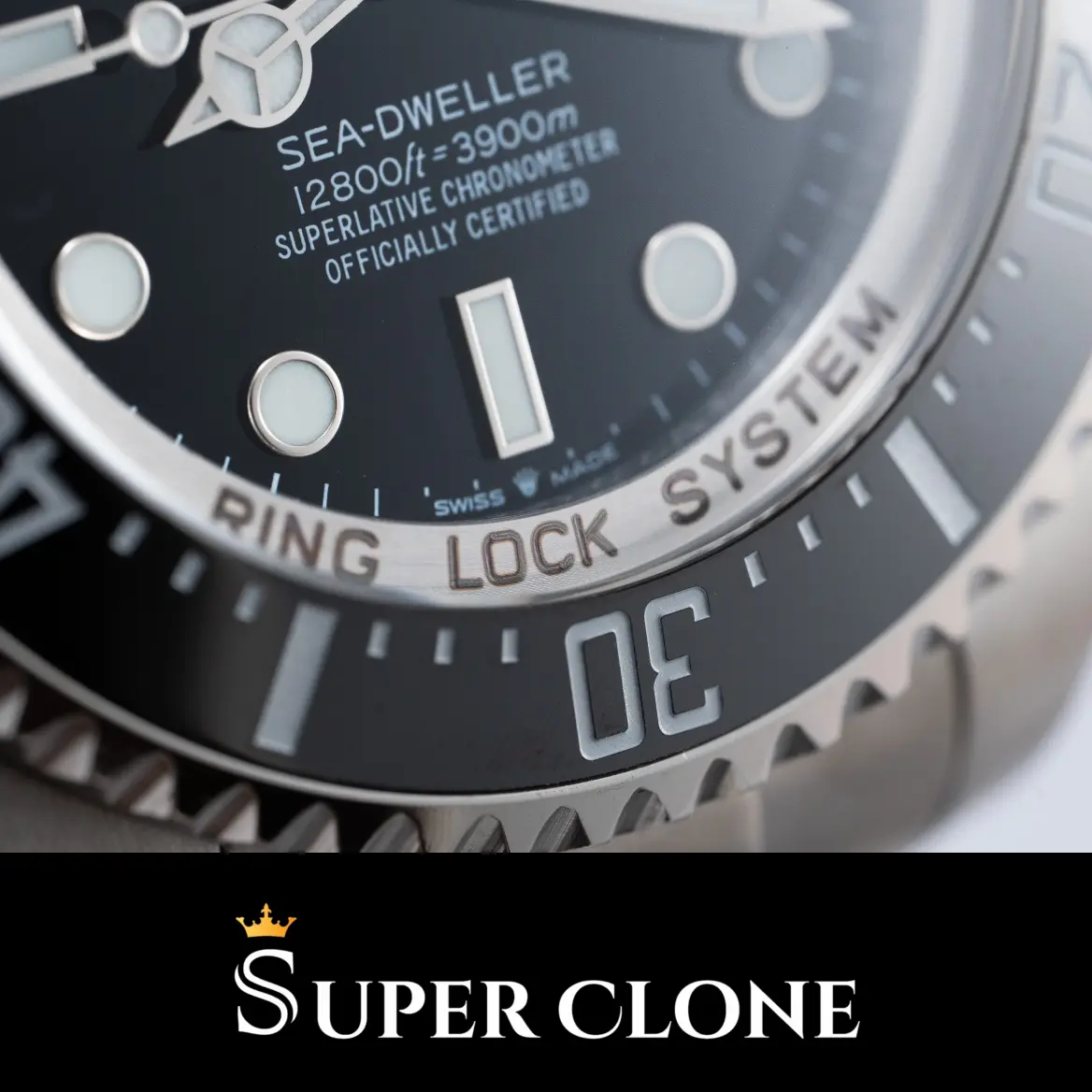 Rolex Deepsea Replica 126660, Fliplock-Sicherheitsschließe im Detail