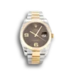 Rolex Datejust 116233 36mm Blumen Zifferblatt Automatikuhr - Frontansicht